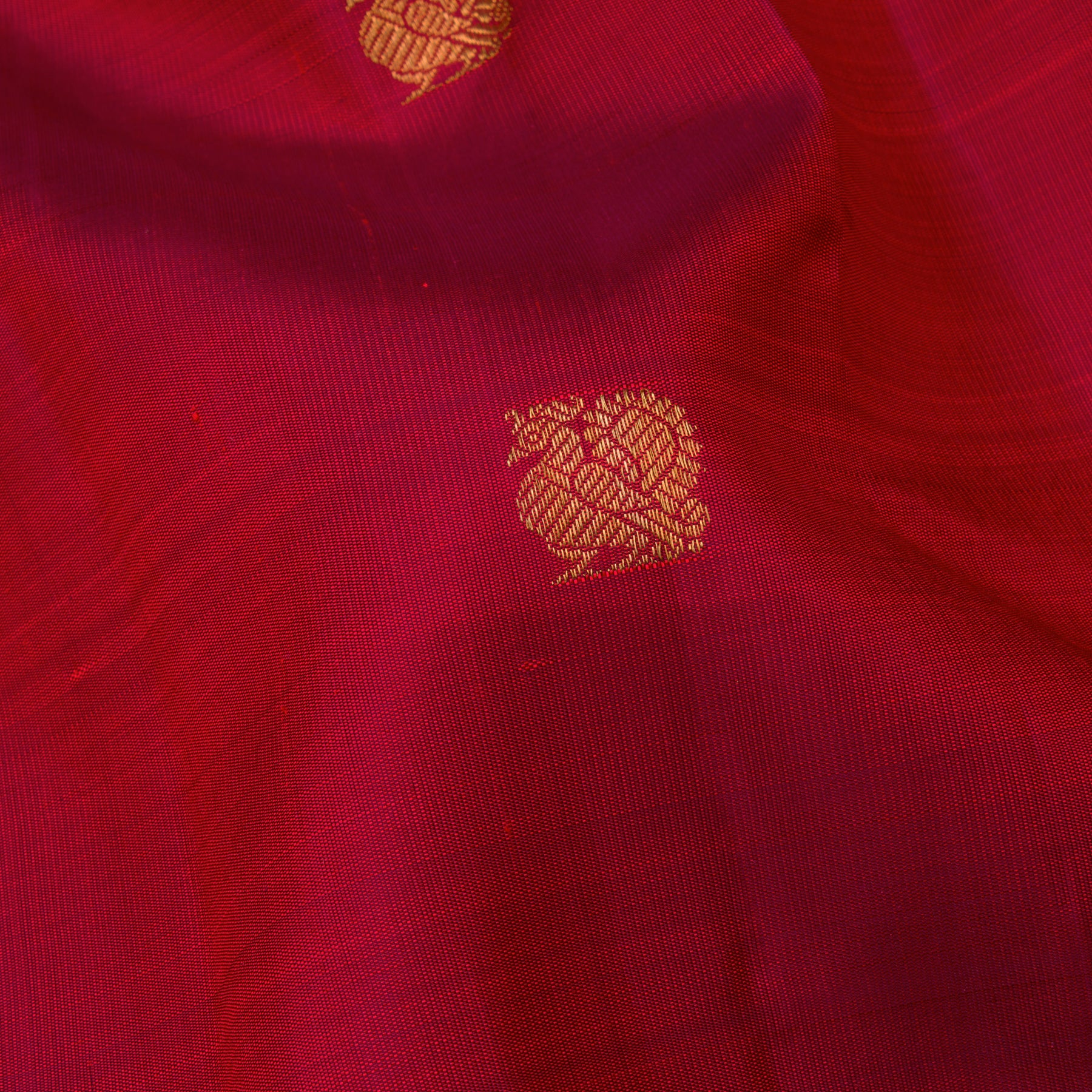 Kanakavalli Kanjivaram Silk Sari 24-595-HS001-04038 - Fabric View