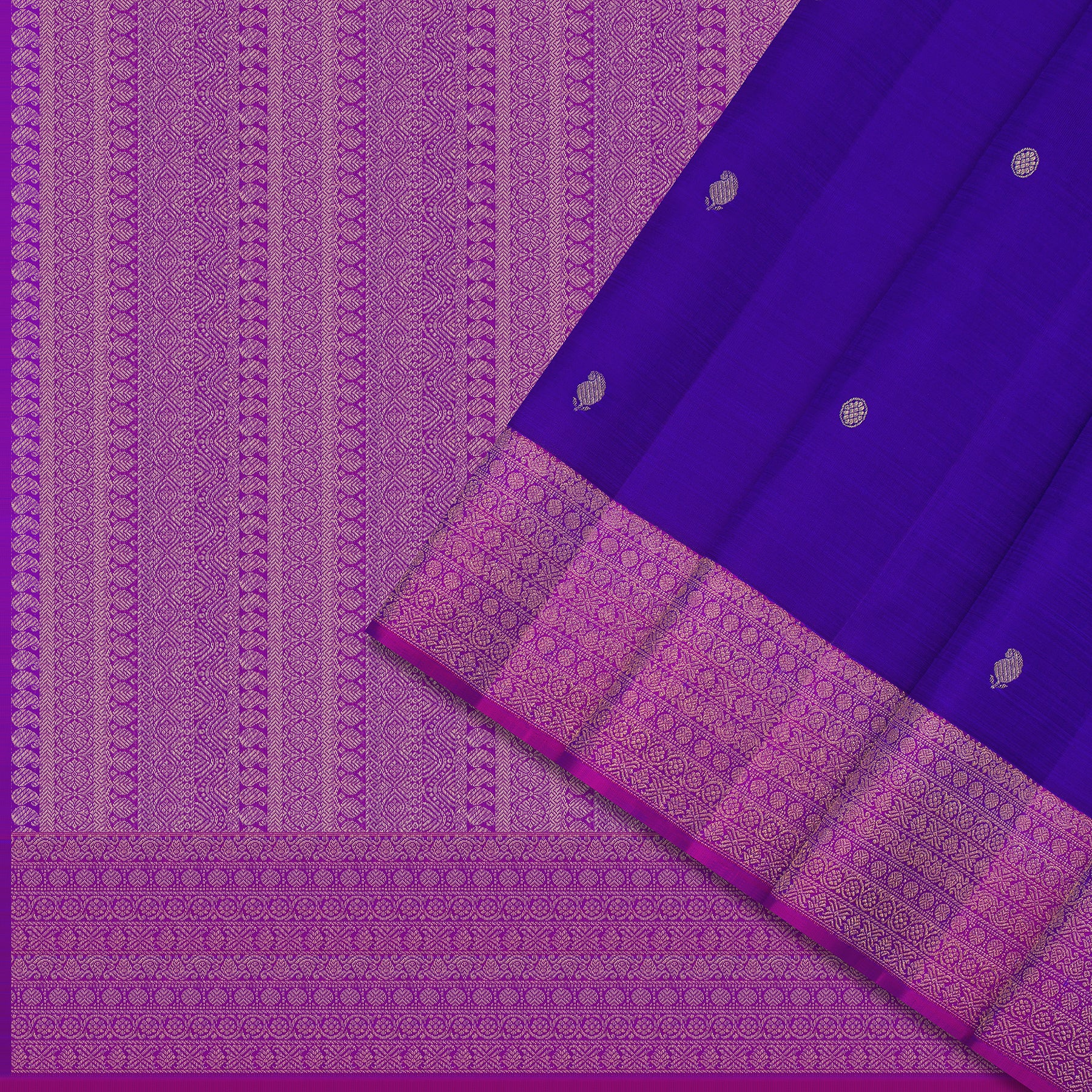 Kanakavalli Kanjivaram Silk Sari 24-595-HS001-04041 - Cover View