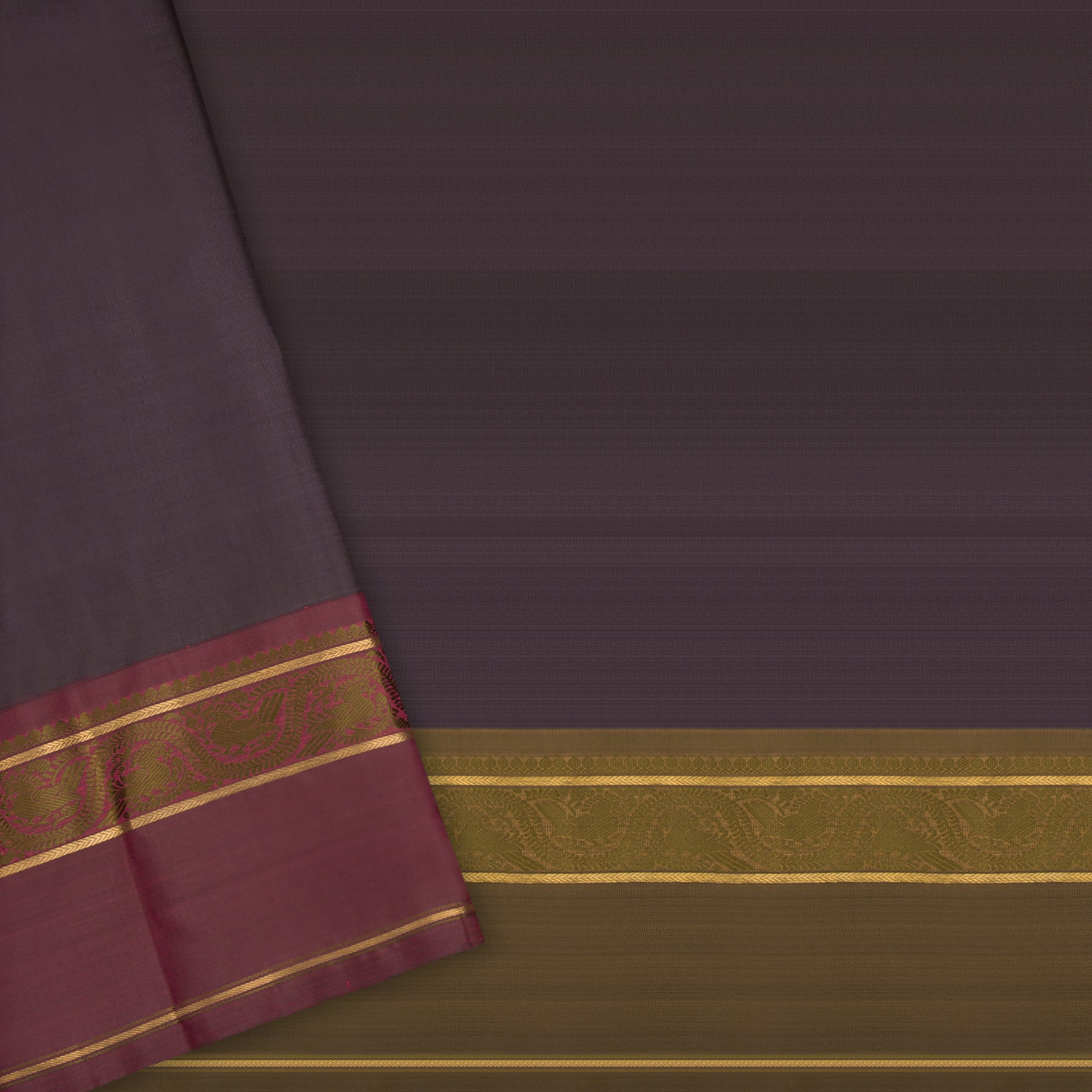 Kanakavalli Kanjivaram Silk Sari 24-595-HS001-04056 - Blouse View