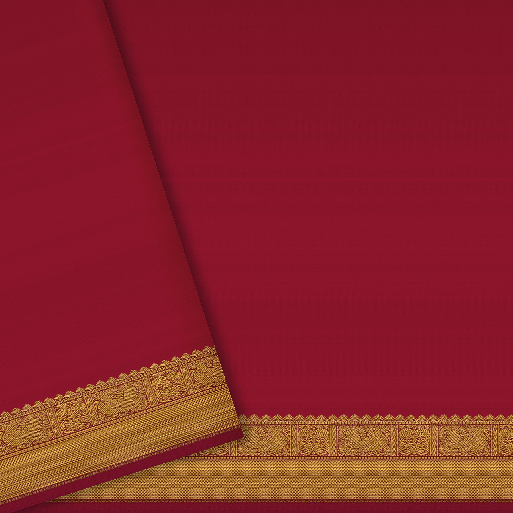 Kanakavalli Kanjivaram Silk Sari 24-595-HS001-04068 - Blouse View
