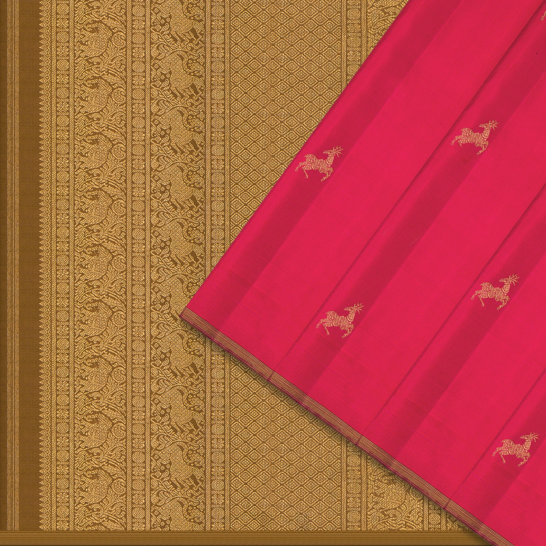 Kanakavalli Kanjivaram Silk Sari 24-595-HS001-04989 - Cover View