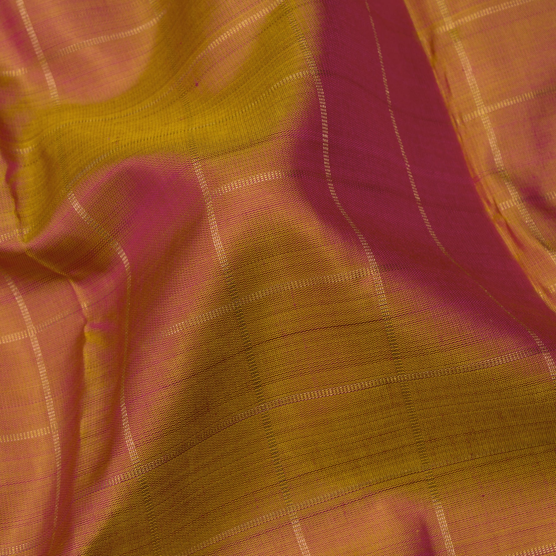 Kanakavalli Kanjivaram Silk Sari 24-595-HS001-05033 - Fabric View