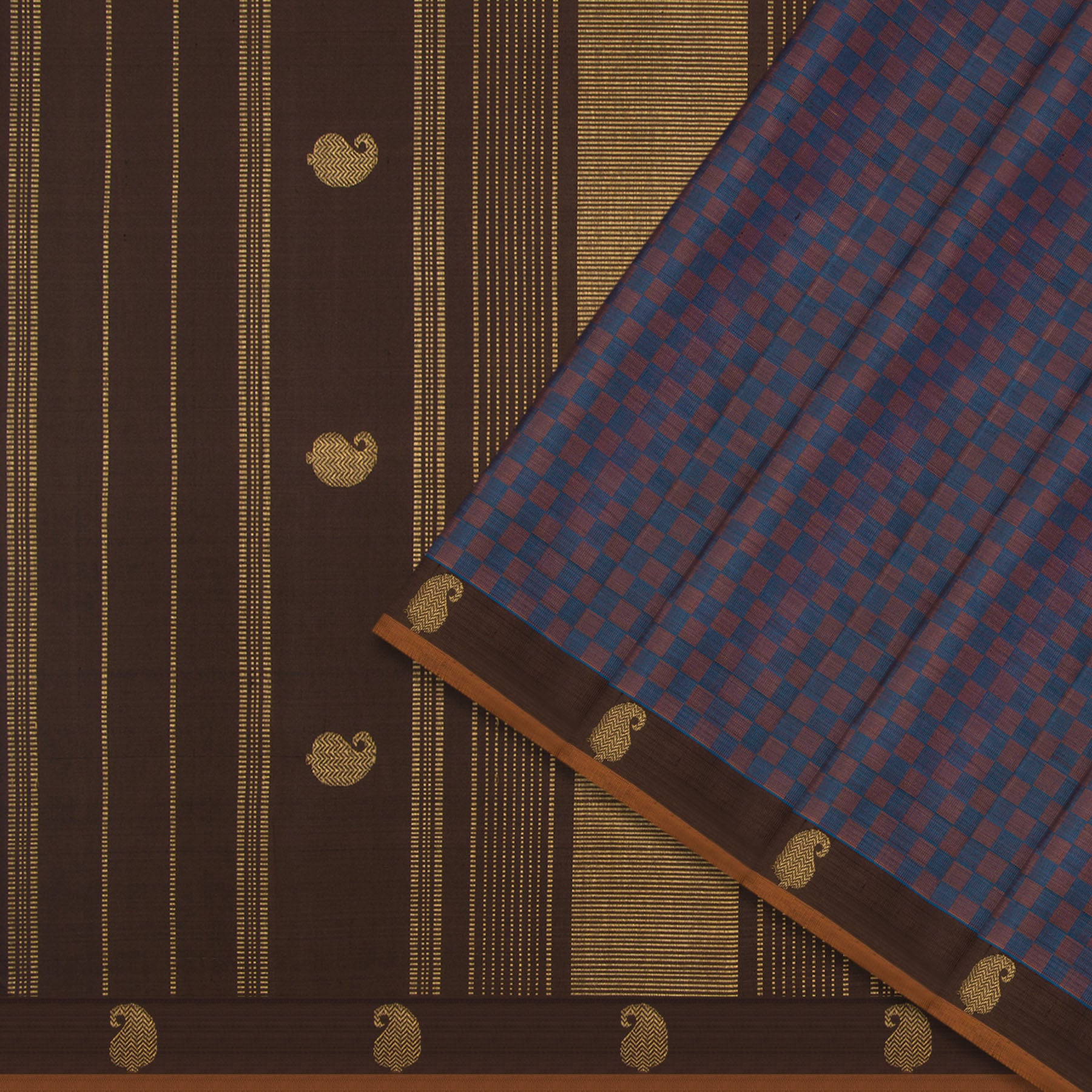 Kanakavalli Kanjivaram Silk Sari 24-595-HS001-05047 - Cover View