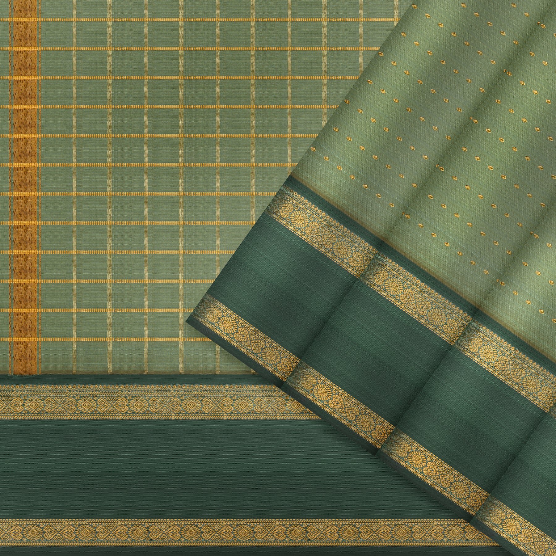 Kanakavalli Kanjivaram Silk Sari 24-595-HS001-05072 - Cover View