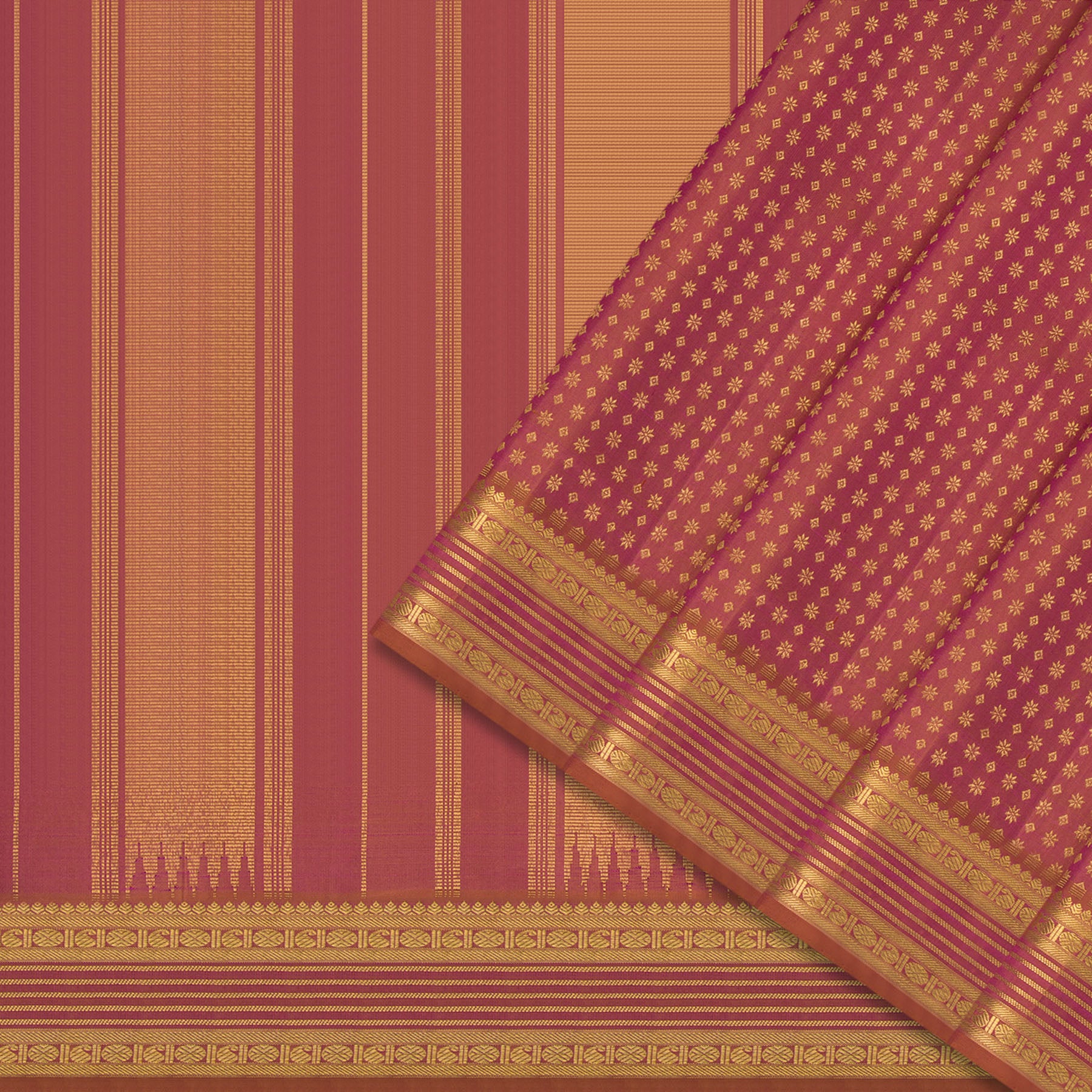 Kanakavalli Kanjivaram Silk Sari 24-595-HS001-05112 - Cover View