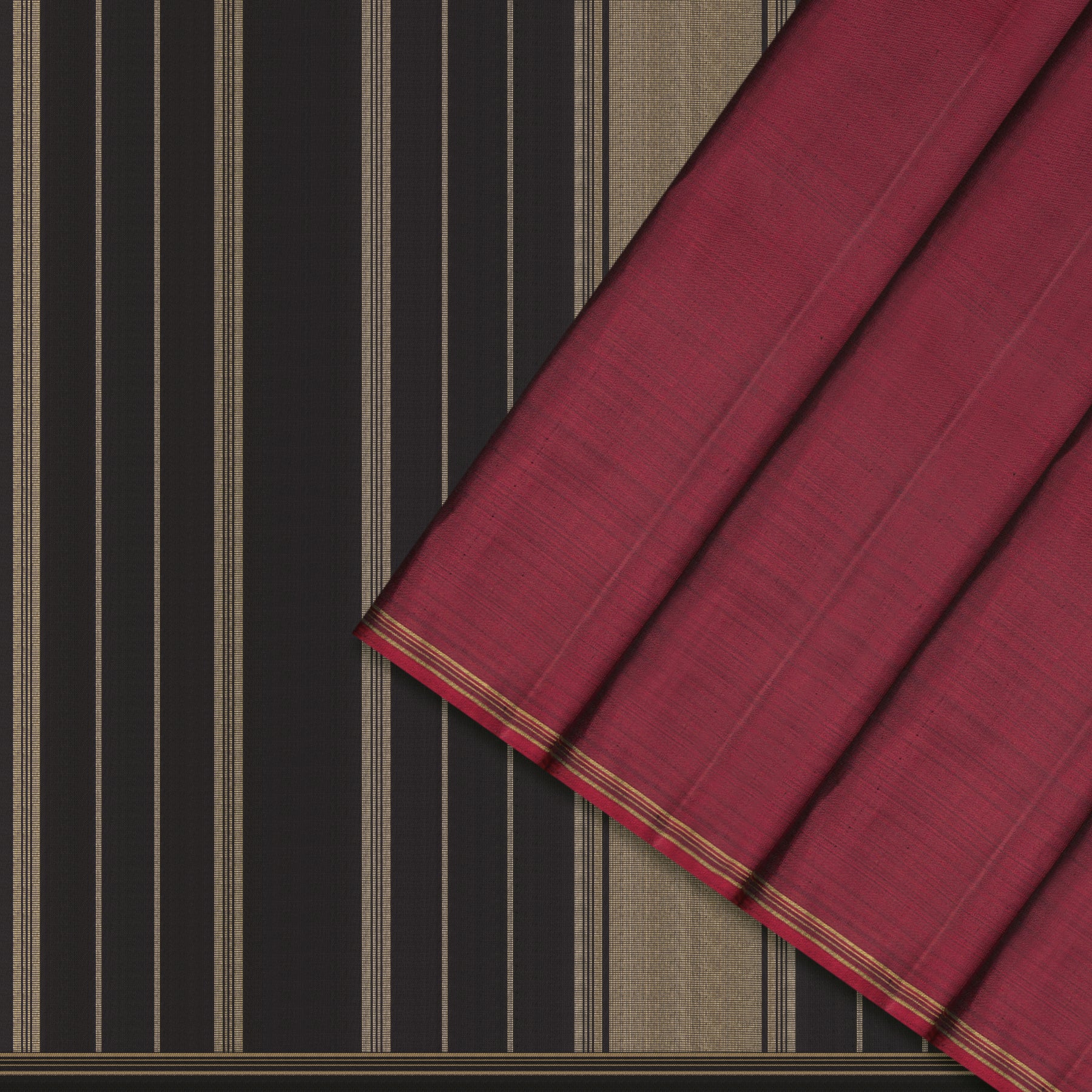 Kanakavalli Kanjivaram Silk Sari 24-595-HS001-07138 - Cover View (2)