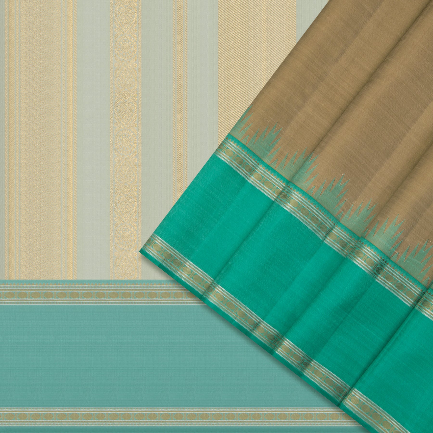 Kanakavalli Kanjivaram Silk Sari 24-595-HS001-07150 - Cover View