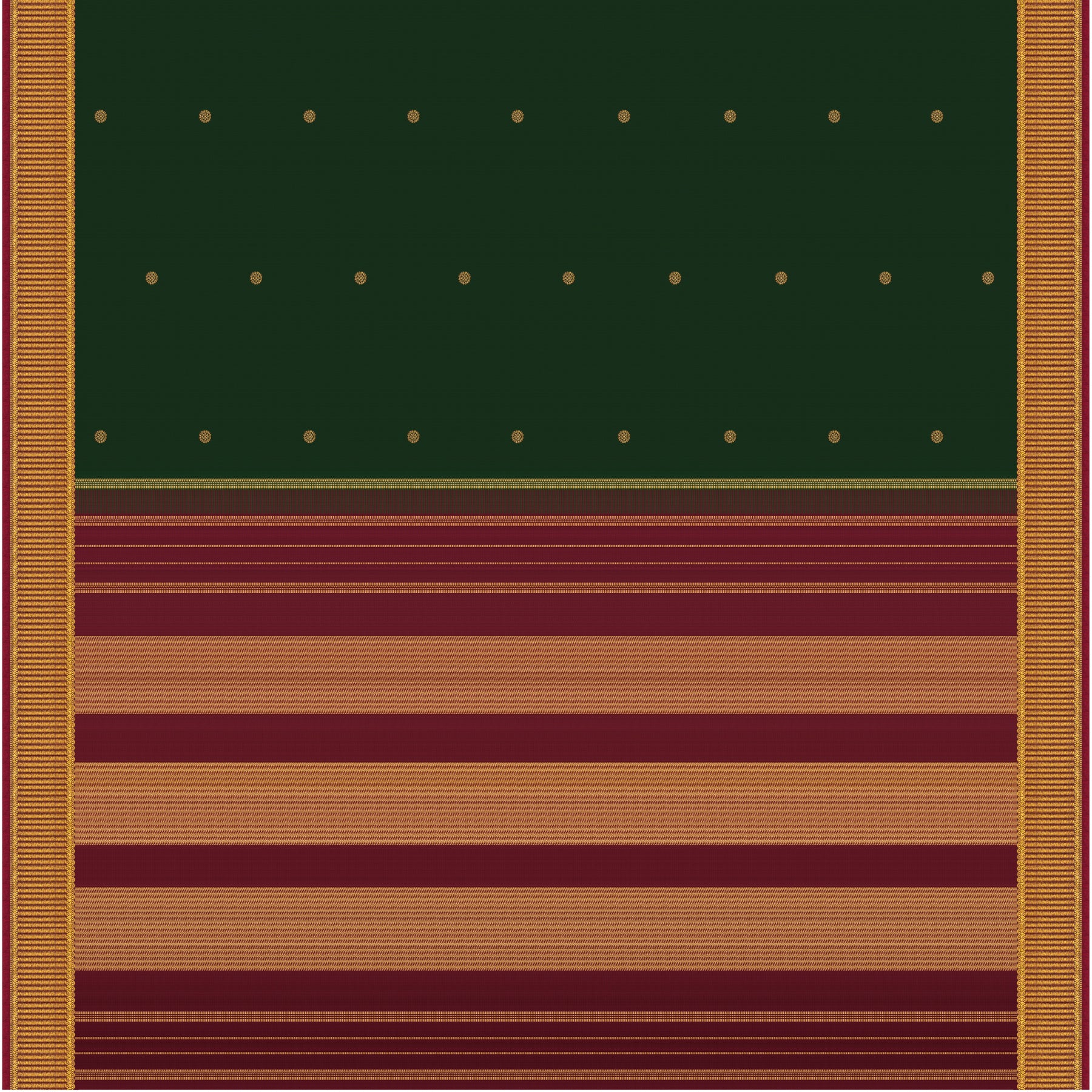Kanakavalli Kanjivaram Silk Sari 24-595-HS001-07184 - Full View