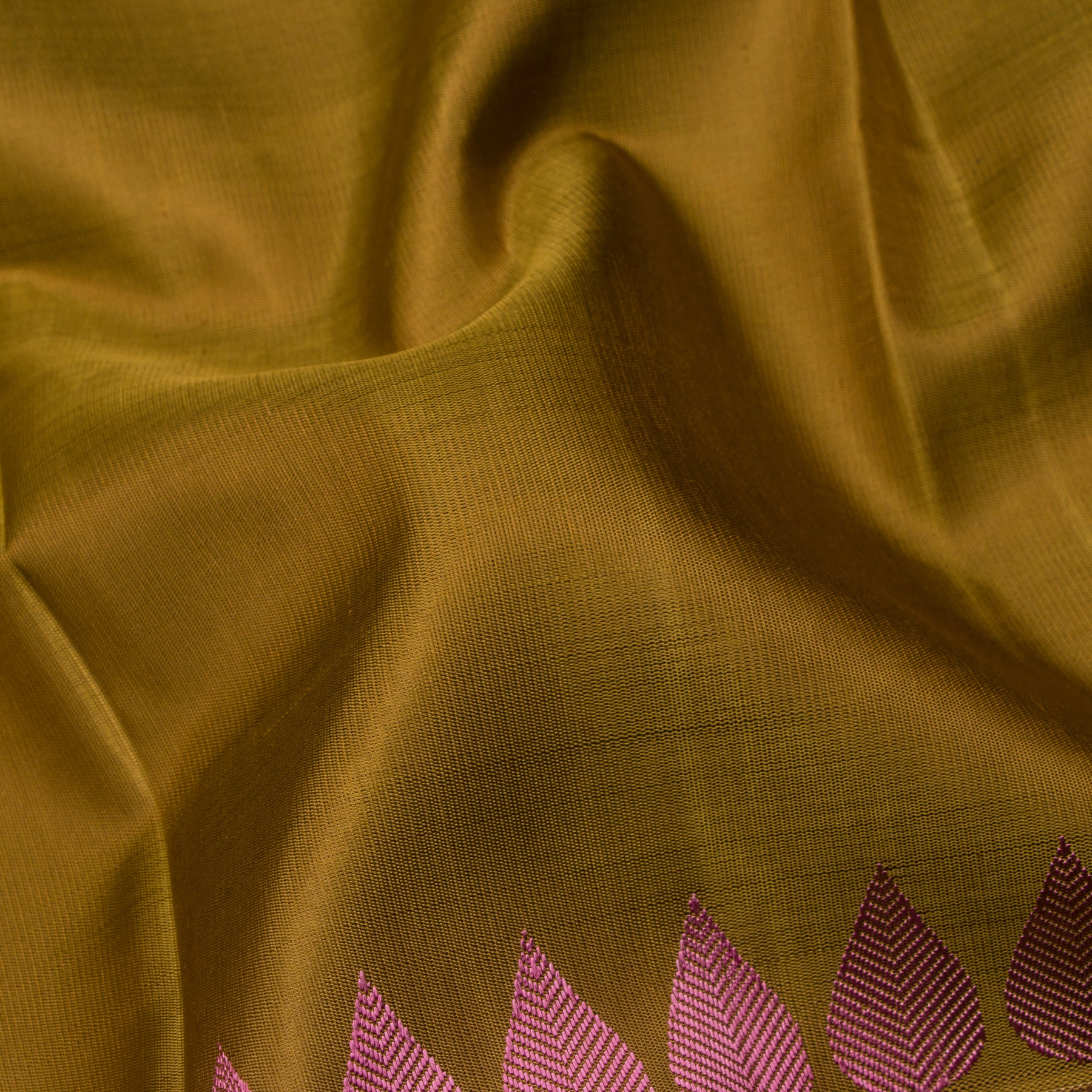 Kanakavalli Kanjivaram Silk Sari 24-595-HS001-07283 - Fabric View