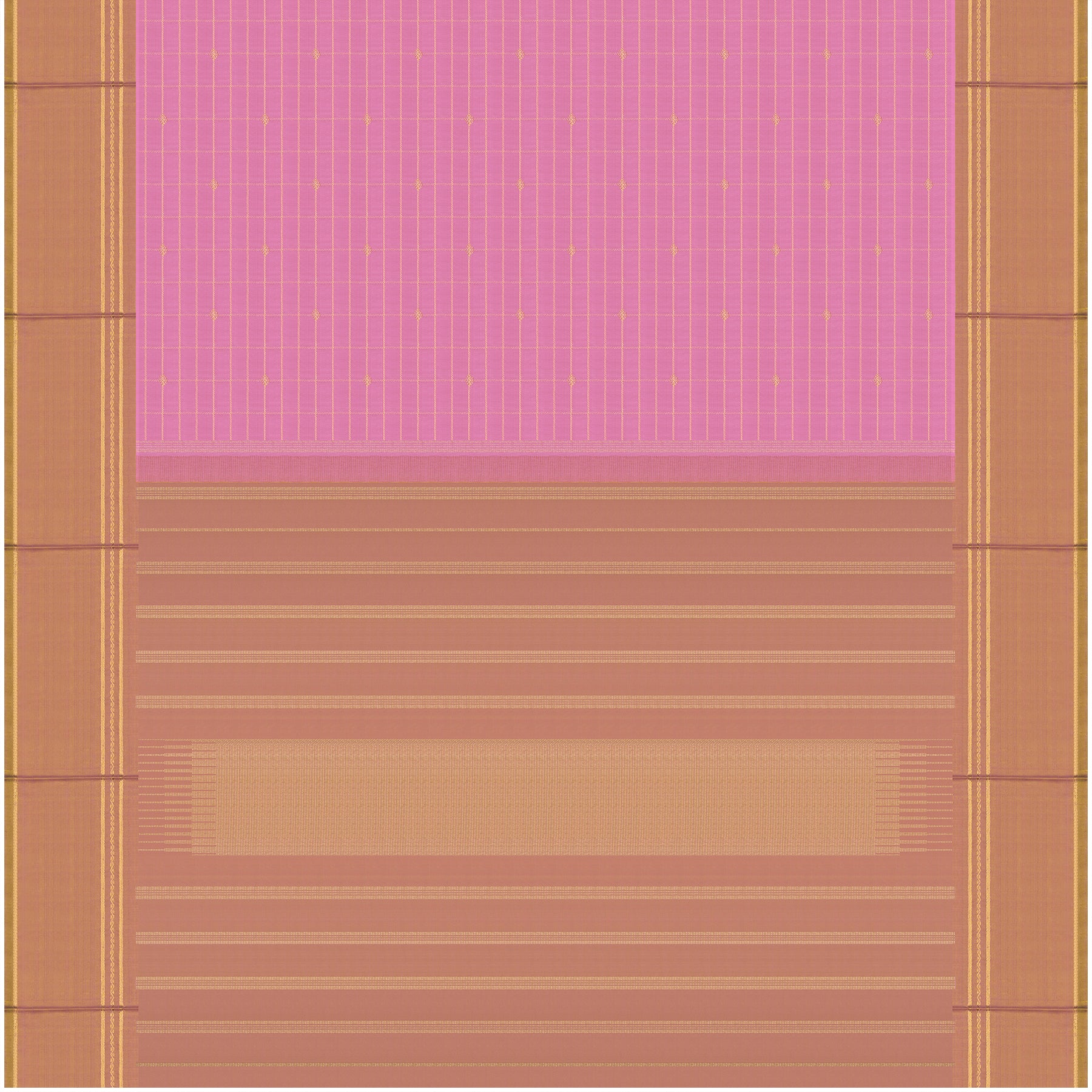 Kanakavalli Kanjivaram Silk Sari 24-595-HS001-07292 - Full View