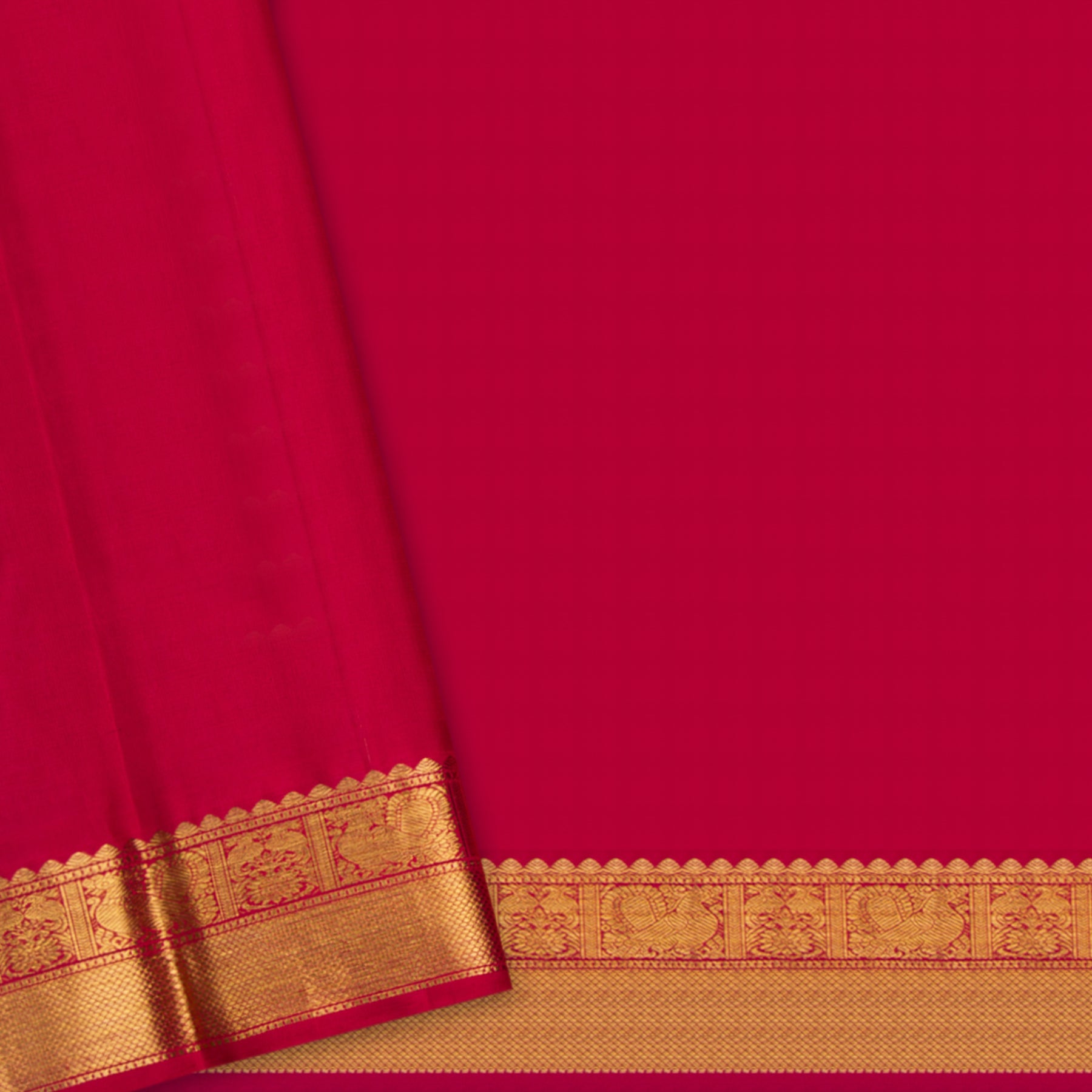 Kanakavalli Kanjivaram Silk Sari 24-595-HS001-07303 - Blouse View