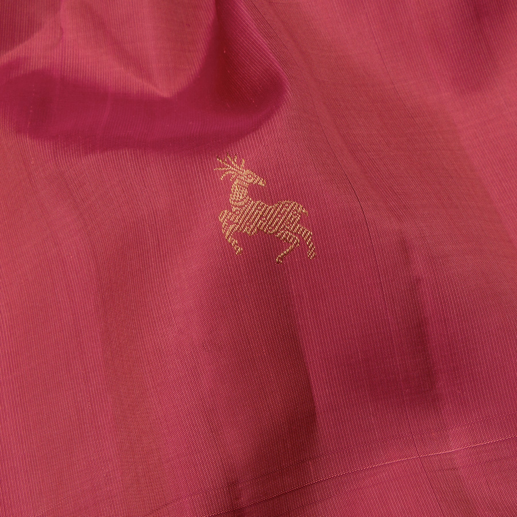 Kanakavalli Kanjivaram Silk Sari 24-595-HS001-07644 - Fabric View