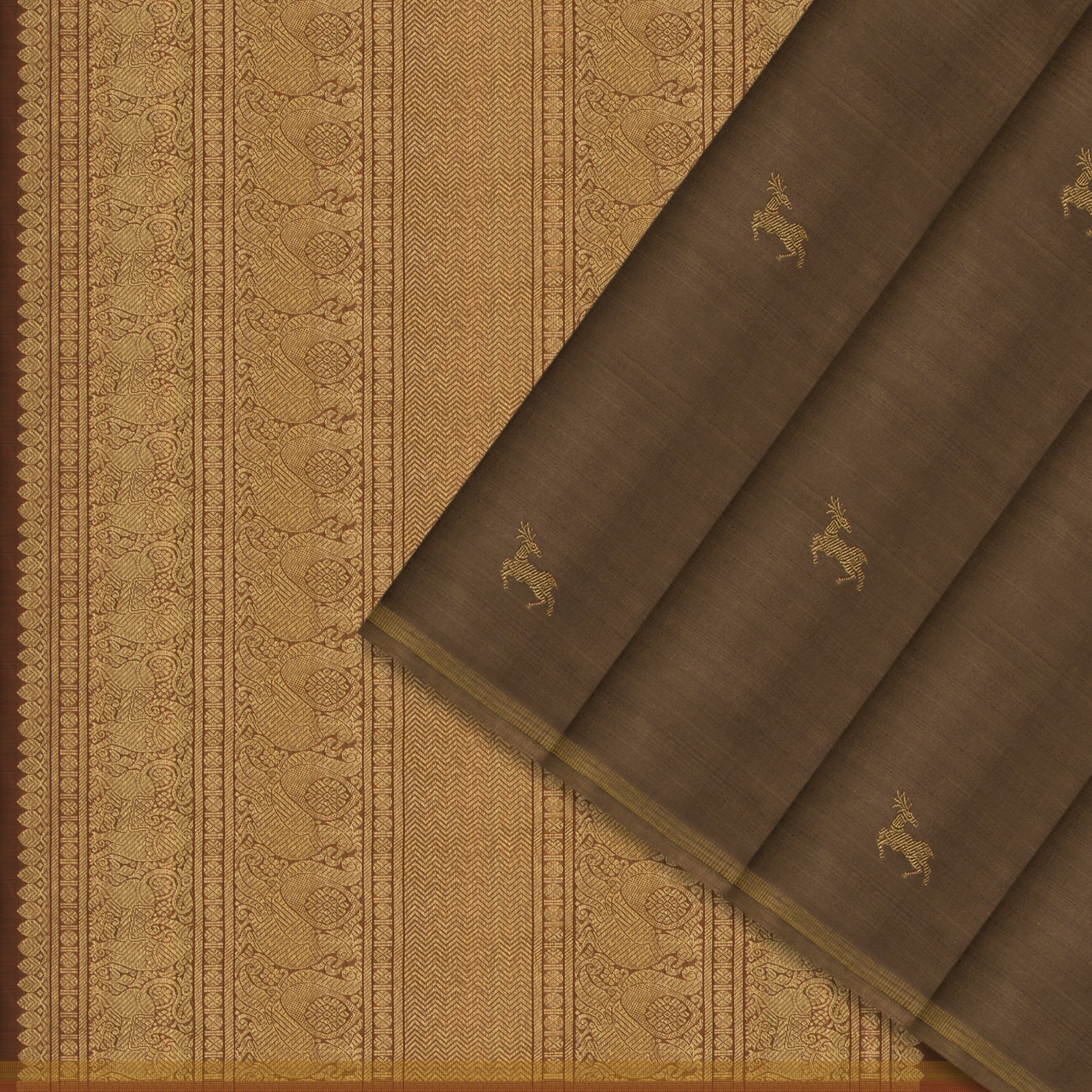 Kanakavalli Kanjivaram Silk Sari 24-595-HS001-07647 - Cover View