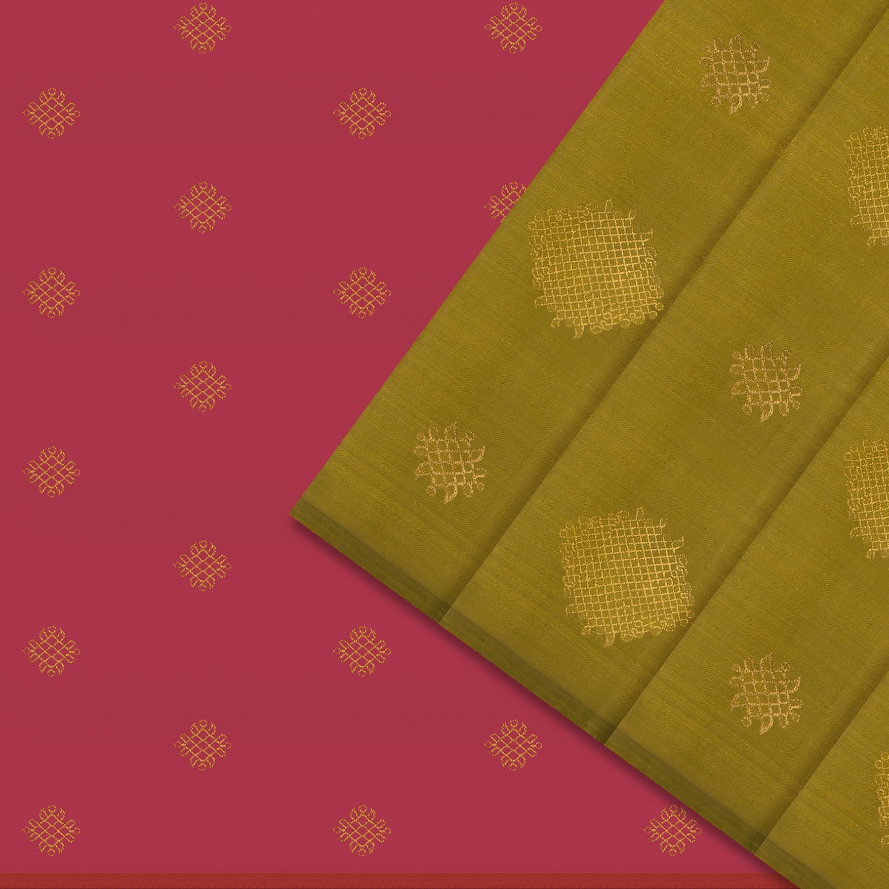 Kanakavalli Kanjivaram Silk Sari 24-595-HS001-07650 - Cover View