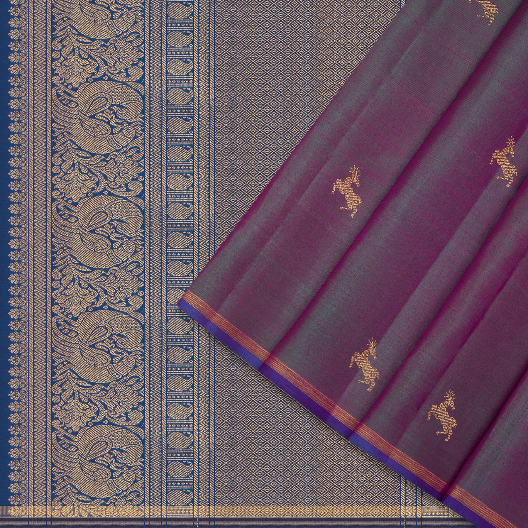 Kanakavalli Kanjivaram Silk Sari 24-595-HS001-07678 - Cover View