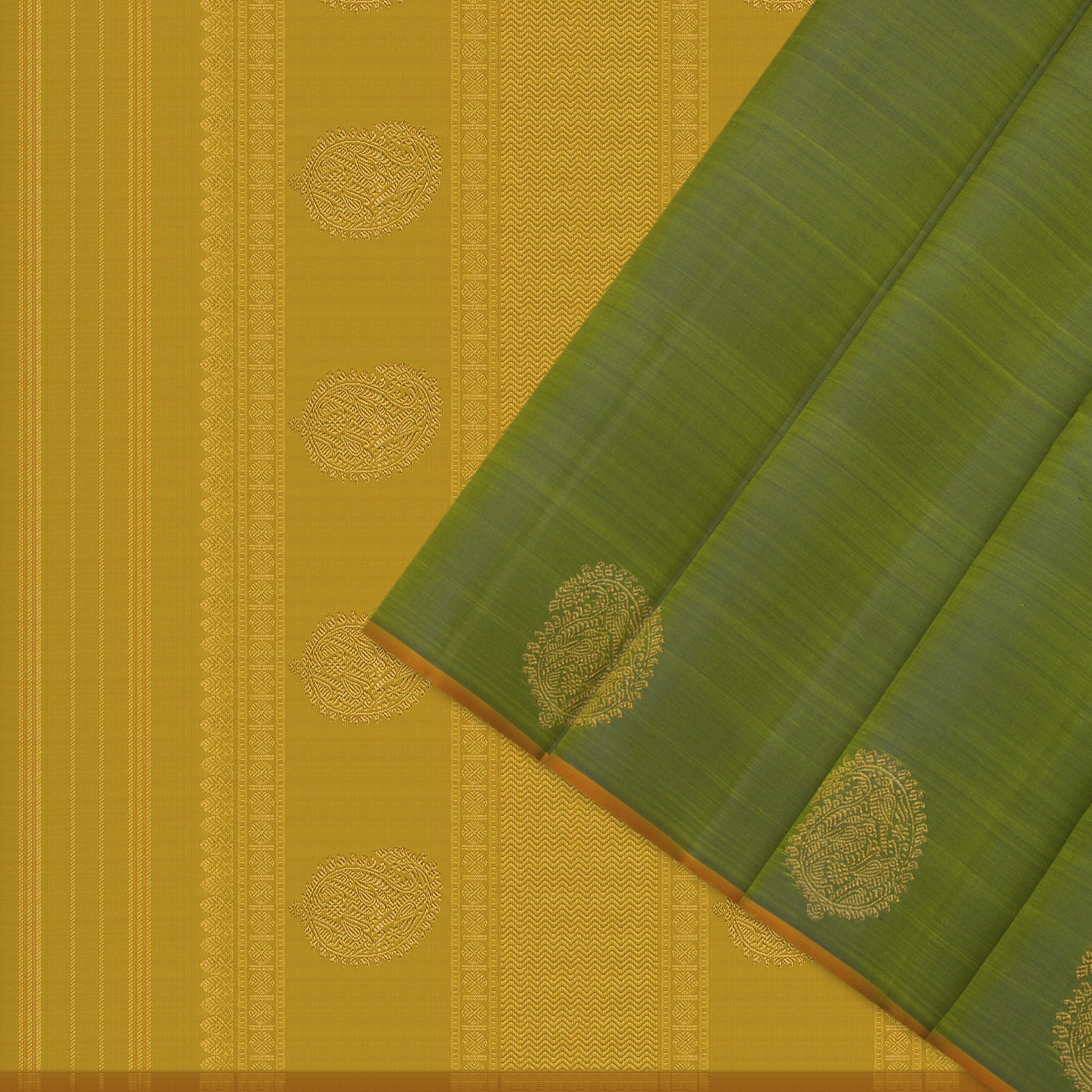 Kanakavalli Kanjivaram Silk Sari 24-595-HS001-07679 - Cover View