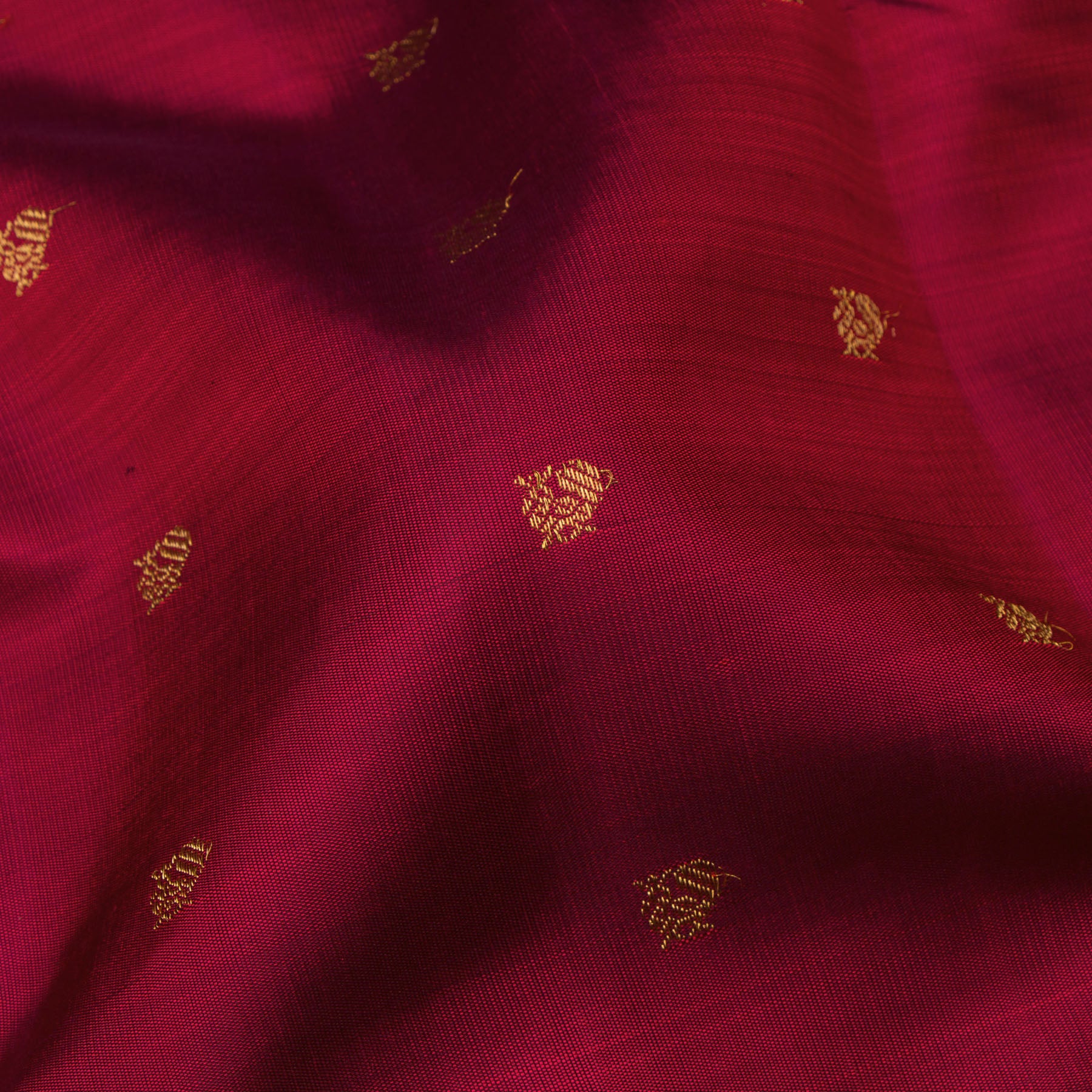 Kanakavalli Kanjivaram Silk Sari 24-595-HS001-07682 - Fabric View