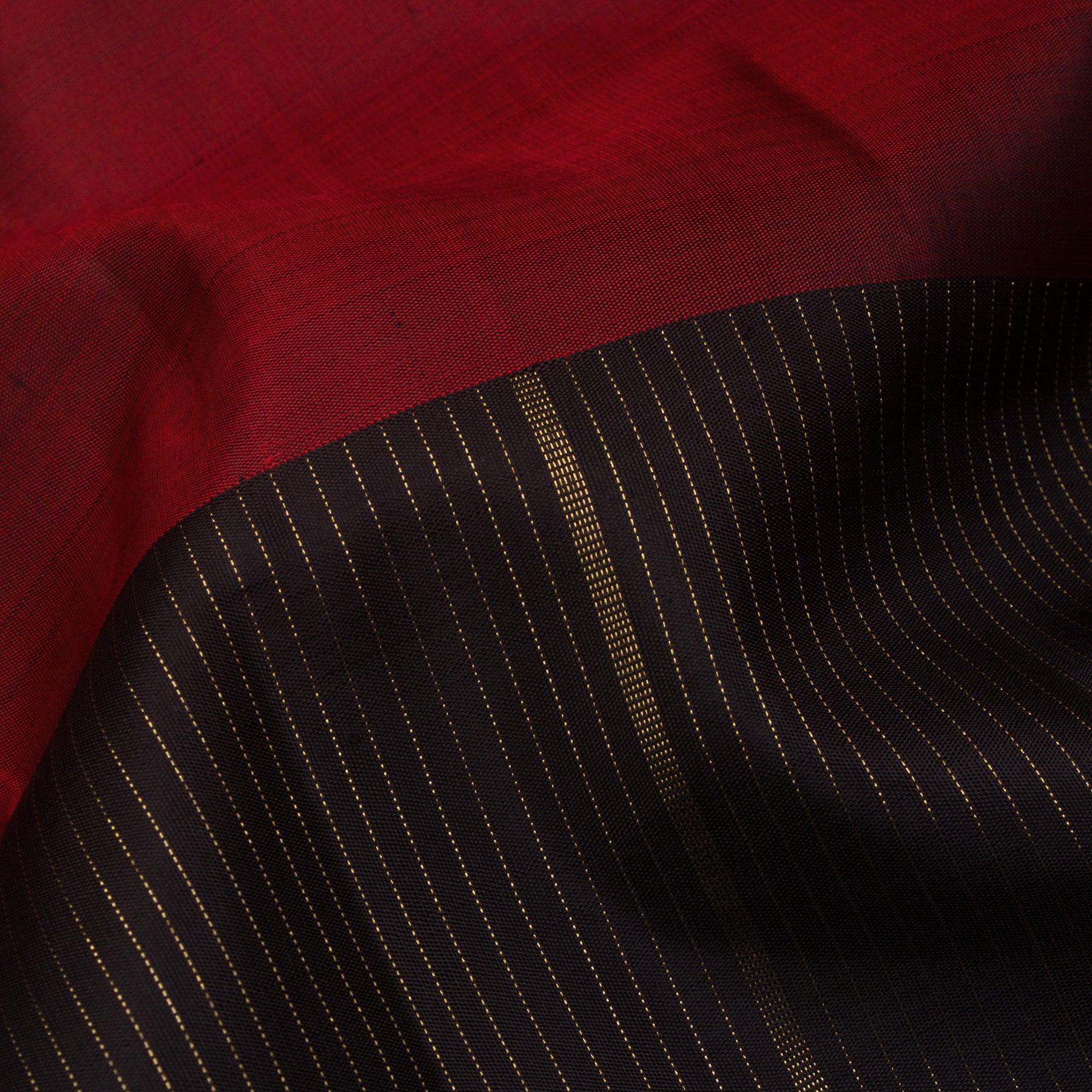 Kanakavalli Kanjivaram Silk Sari 24-595-HS001-07687 - Fabric View