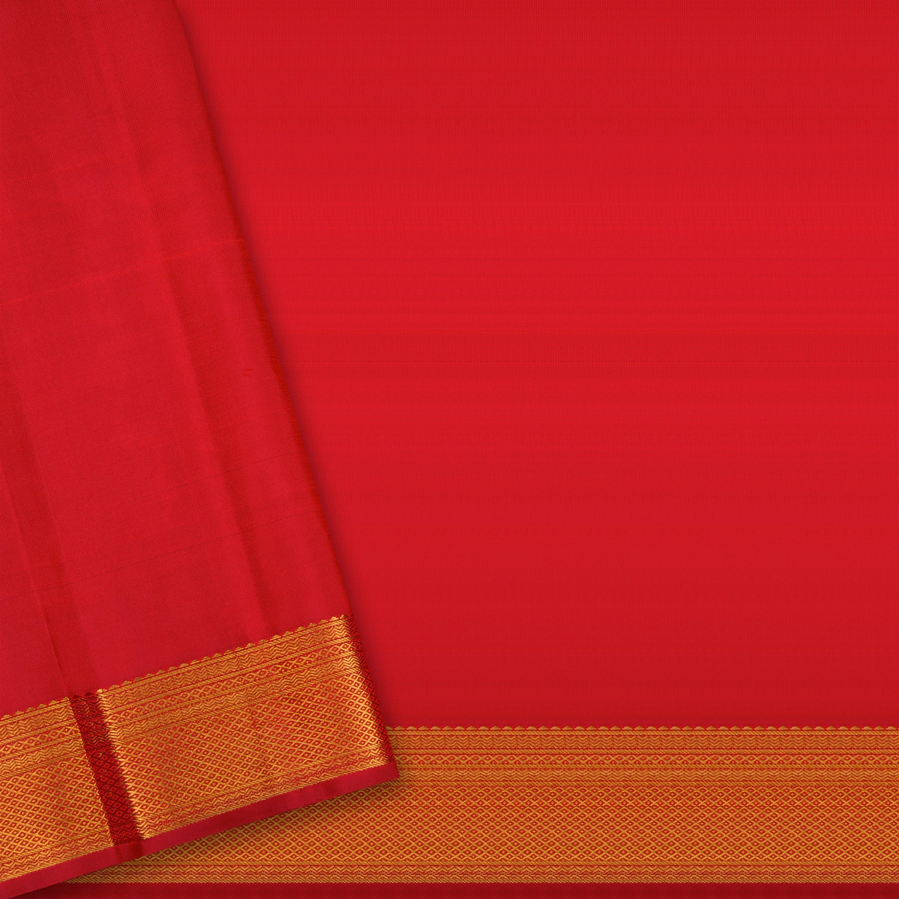 Kanakavalli Kanjivaram Silk Sari 24-595-HS001-07711 - Blouse View