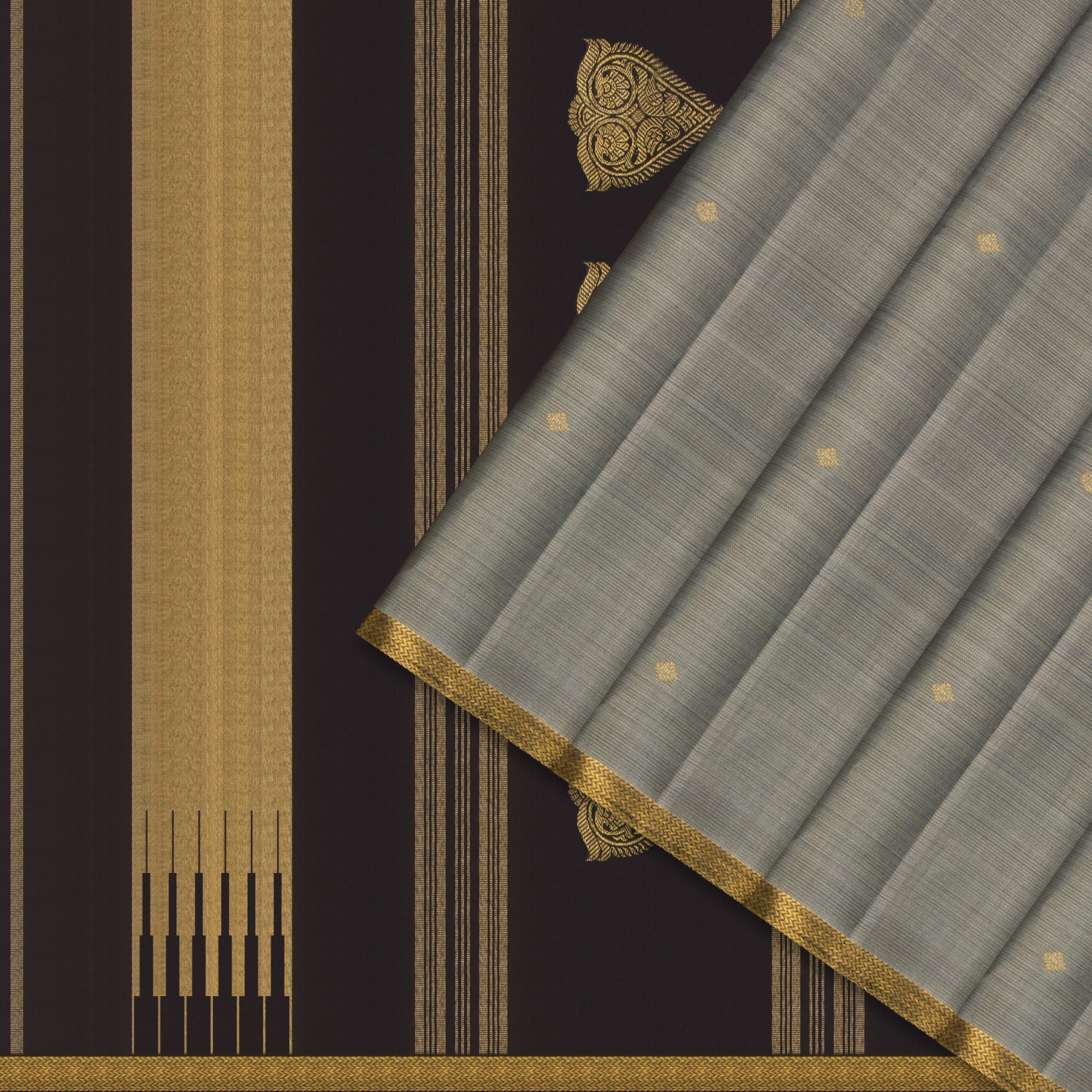 Kanakavalli Kanjivaram Silk Sari 24-595-HS001-07719 - Cover View