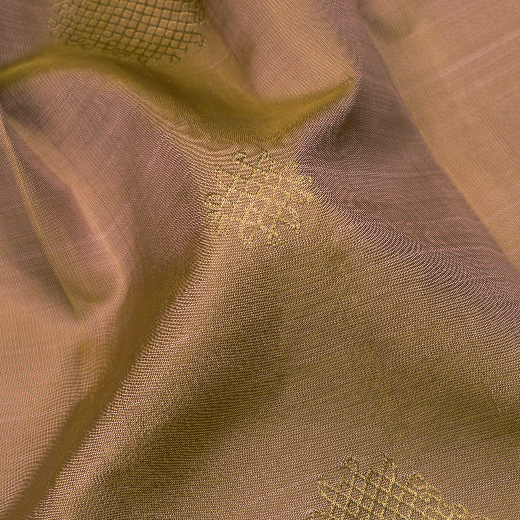 Kanakavalli Kanjivaram Silk Sari 24-595-HS001-08414 - Fabric View