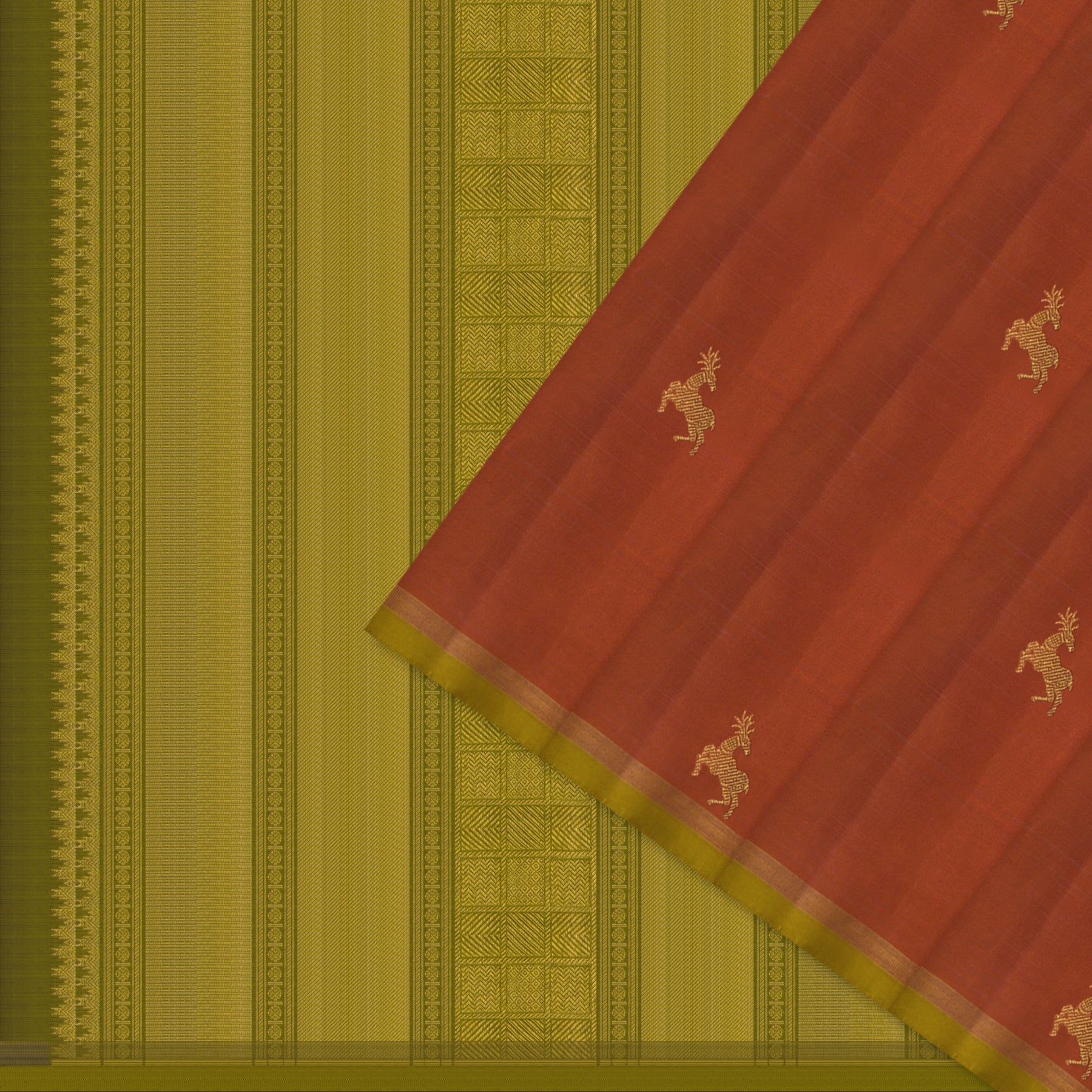 Kanakavalli Kanjivaram Silk Sari 24-595-HS001-08430 - Cover View