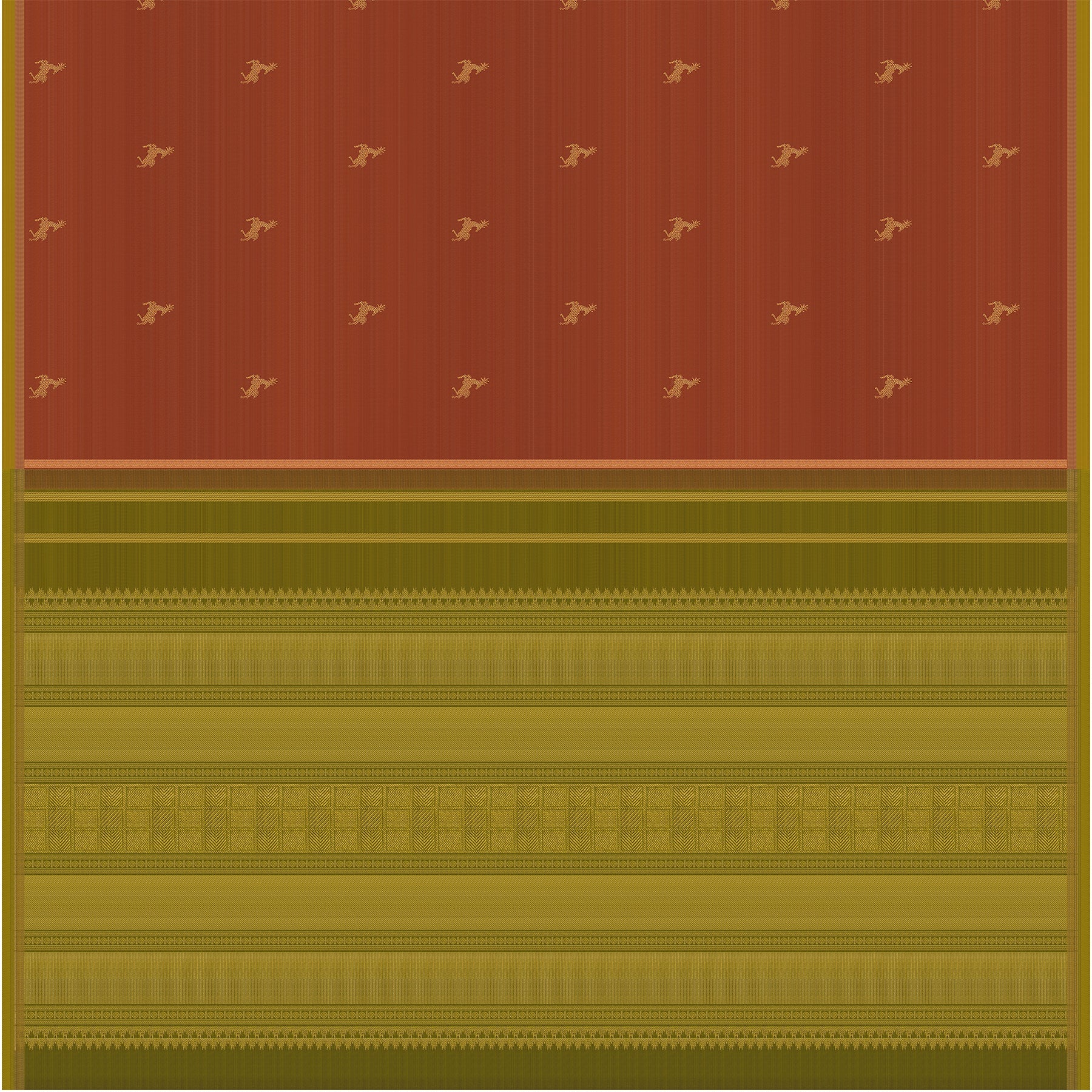 Kanakavalli Kanjivaram Silk Sari 24-595-HS001-08430 - Full View