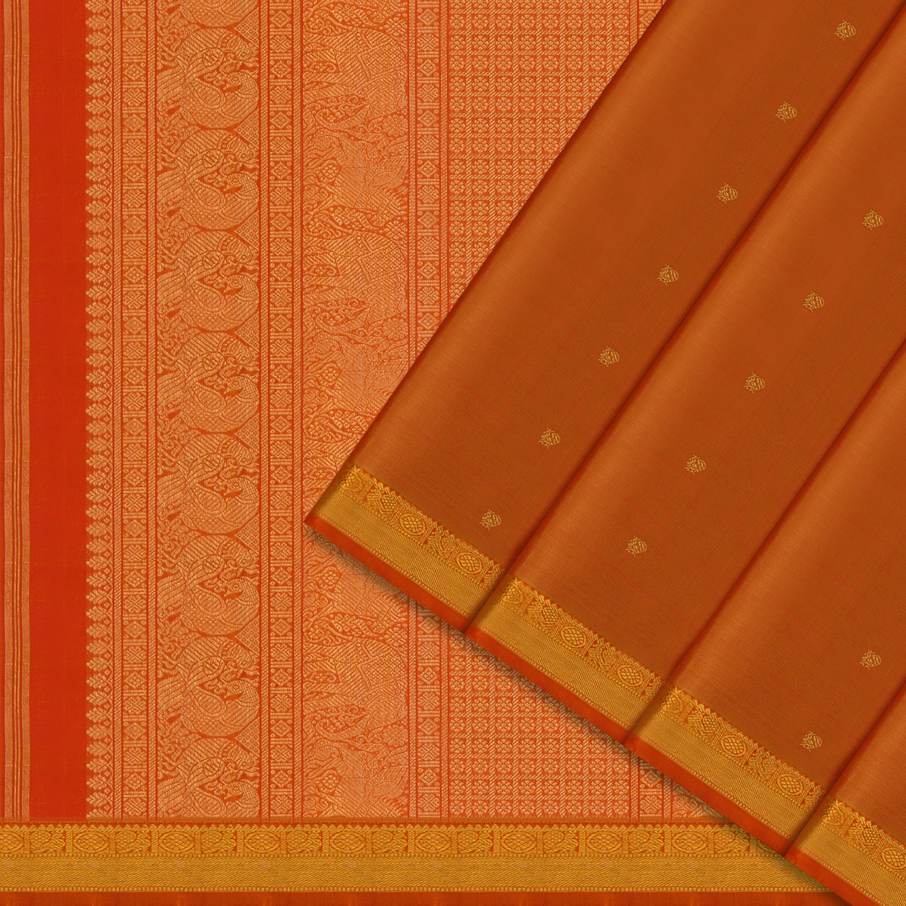Kanakavalli Kanjivaram Silk Sari 24-595-HS001-08478 - Cover View