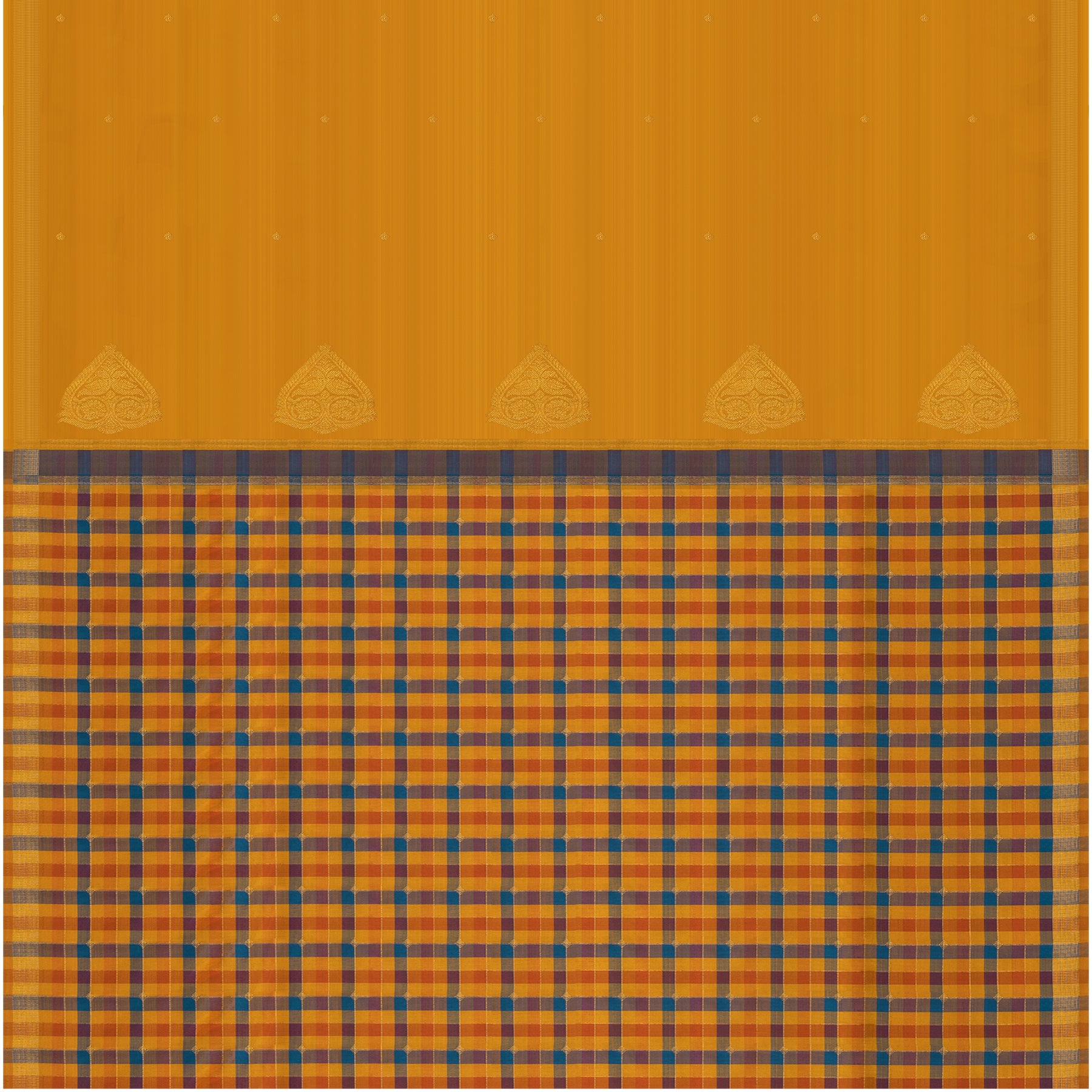 Kanakavalli Kanjivaram Silk Sari 24-595-HS001-08481 - Full View