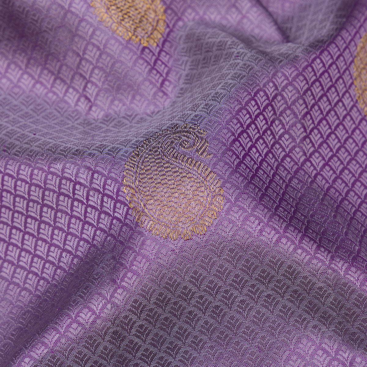 Kanakavalli Kanjivaram Silk Sari 24-595-HS001-08488 - Fabric View