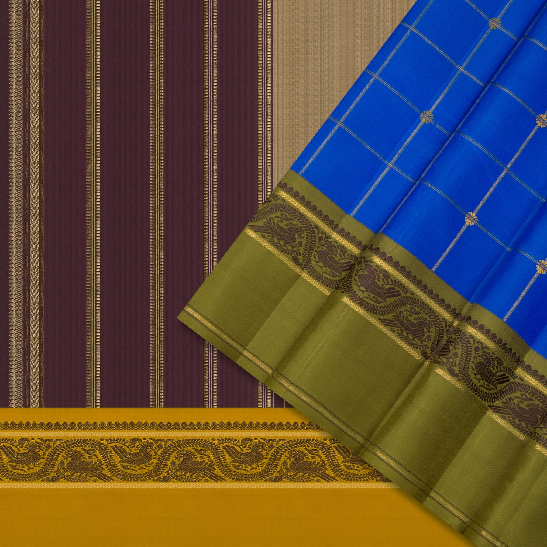 Kanakavalli Kanjivaram Silk Sari 24-595-HS001-08515 - Cover View