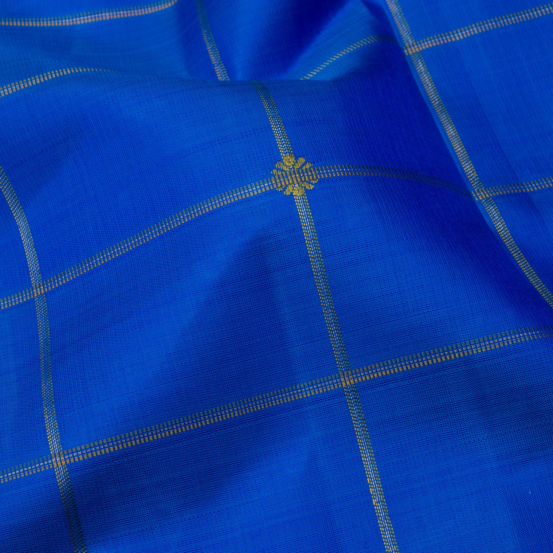 Kanakavalli Kanjivaram Silk Sari 24-595-HS001-08515 - Fabric View