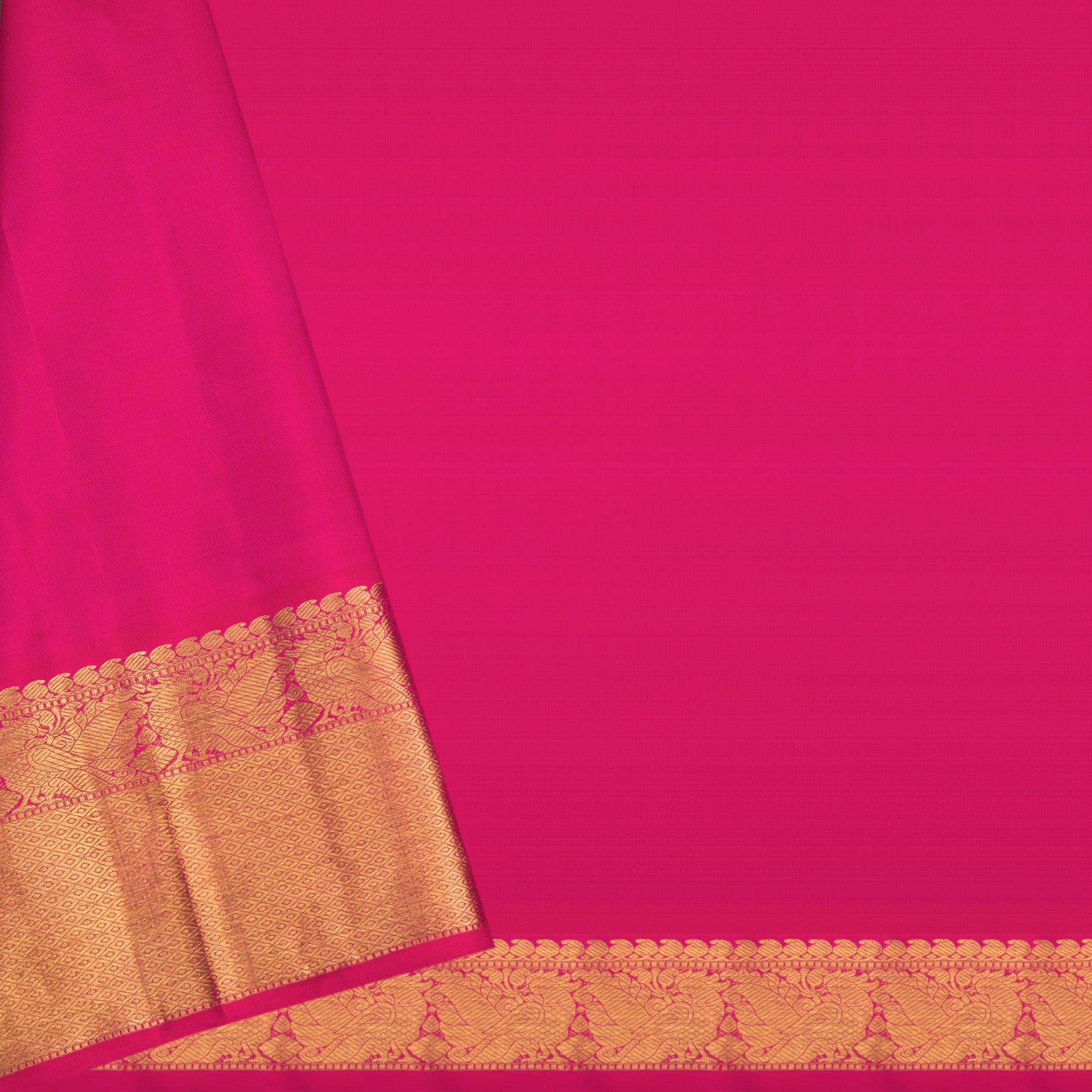 Kanakavalli Kanjivaram Silk Sari 24-595-HS001-08528 - Blouse View