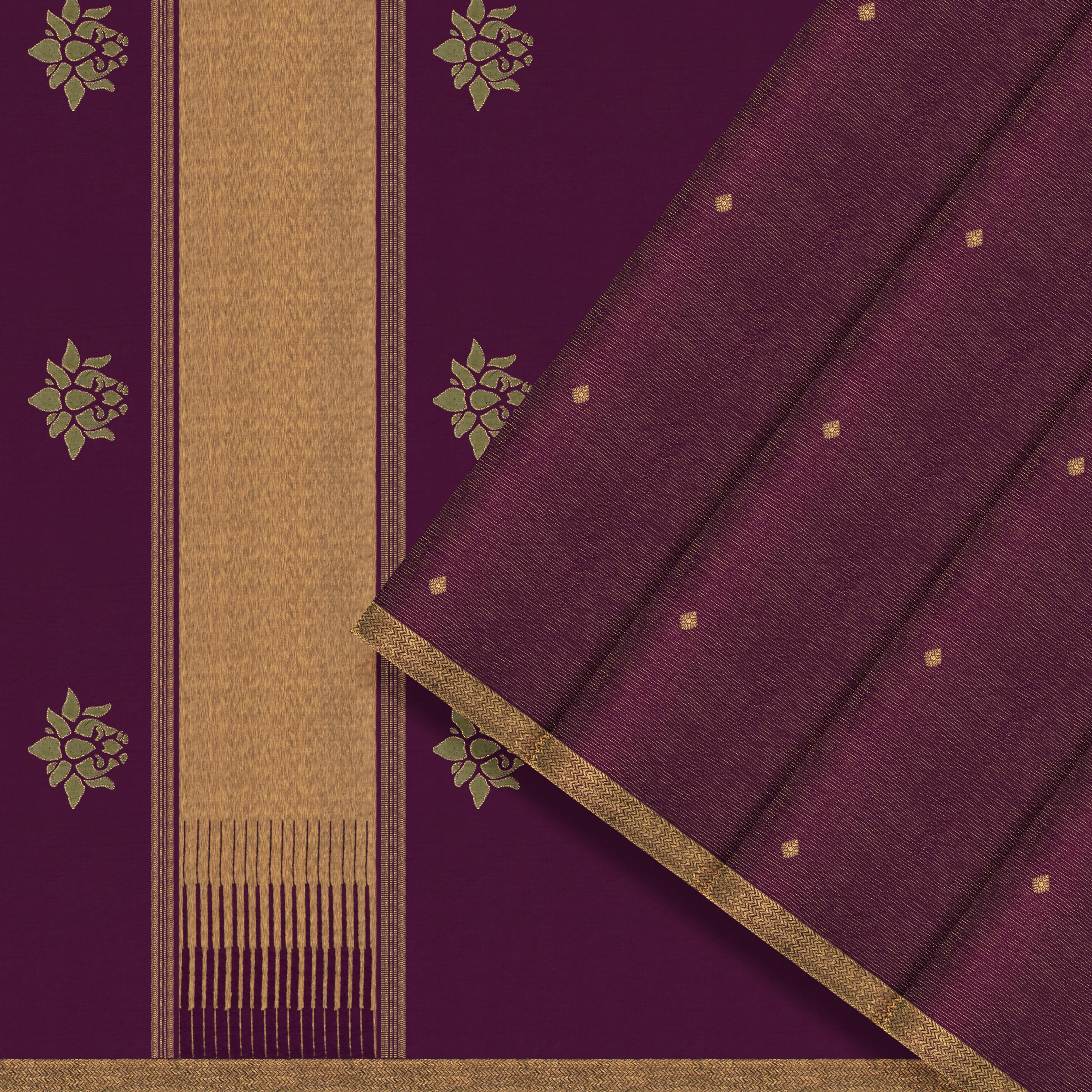 Kanakavalli Kanjivaram Silk Sari 24-595-HS001-09787 - Cover View