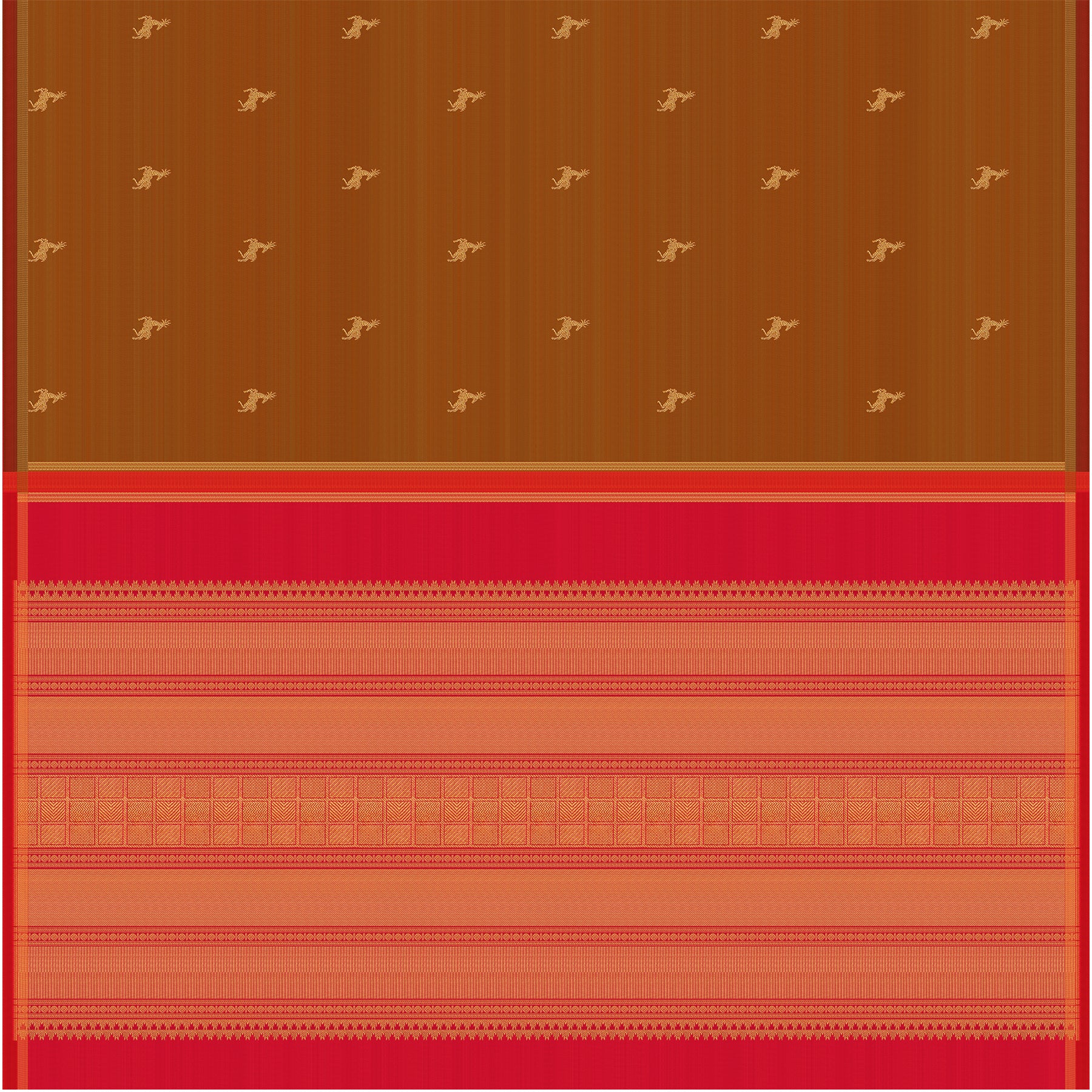 Kanakavalli Kanjivaram Silk Sari 24-595-HS001-09887 - Full View