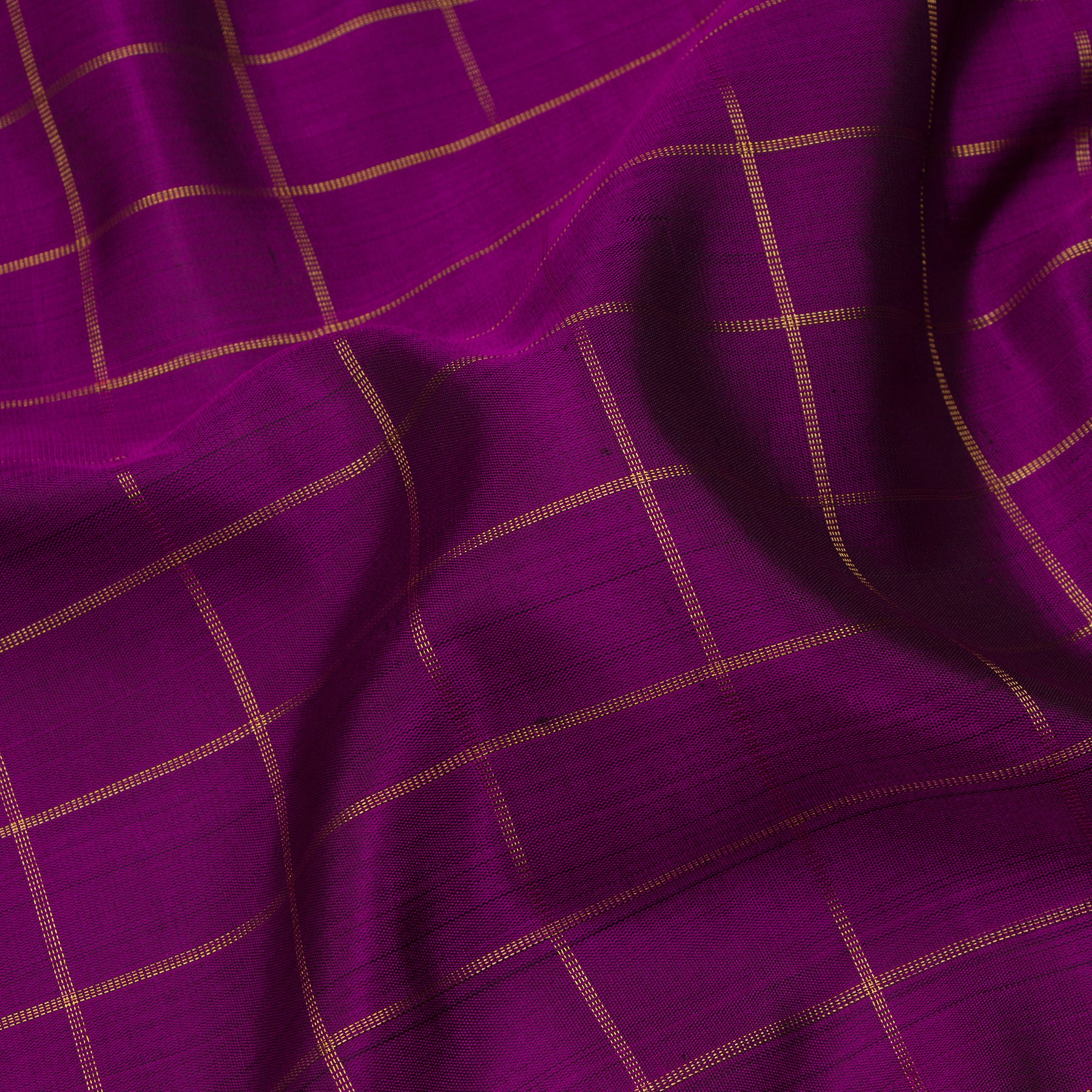 Kanakavalli Kanjivaram Silk Sari 24-595-HS001-09922 - Fabric View