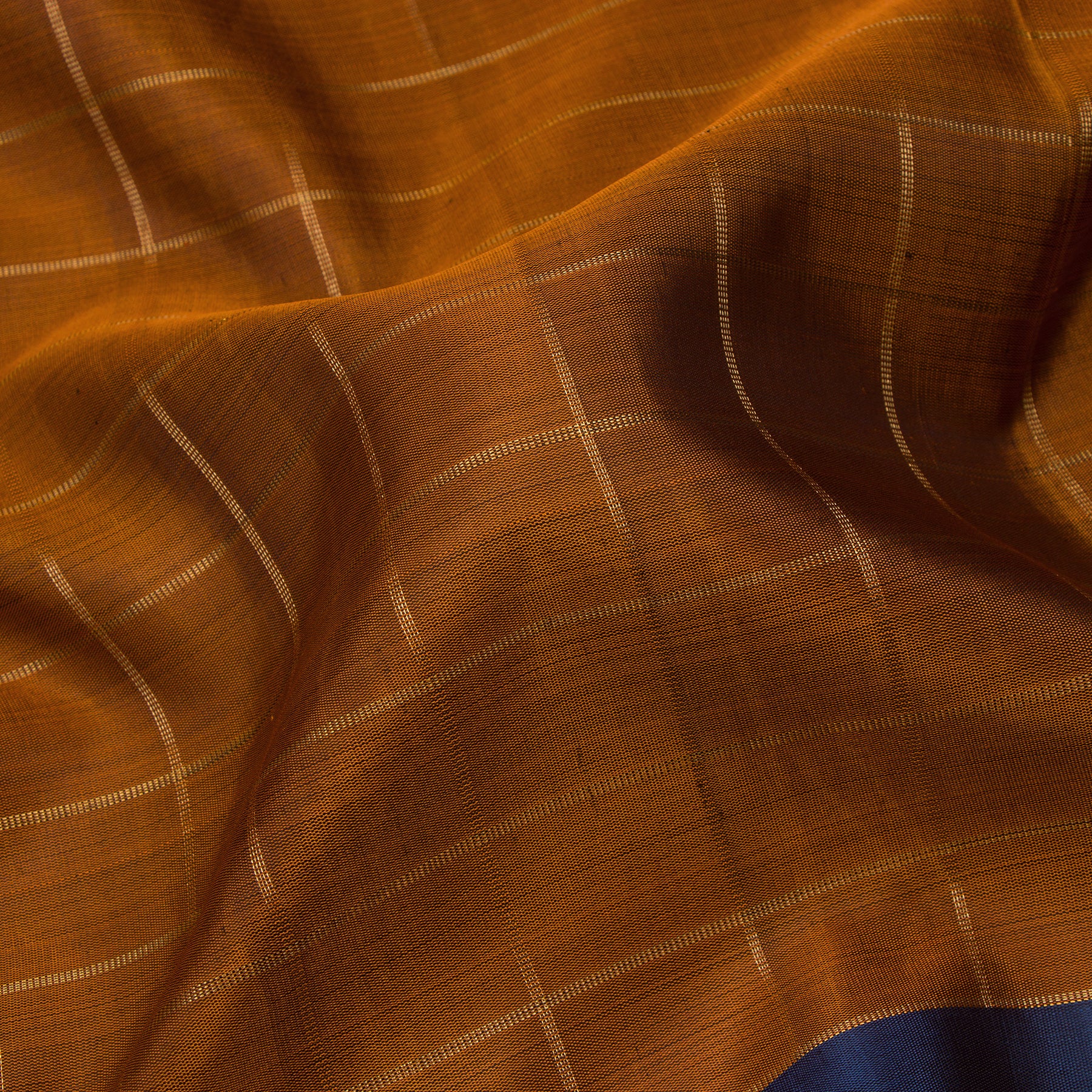 Kanakavalli Kanjivaram Silk Sari 24-595-HS001-09924 - Fabric View