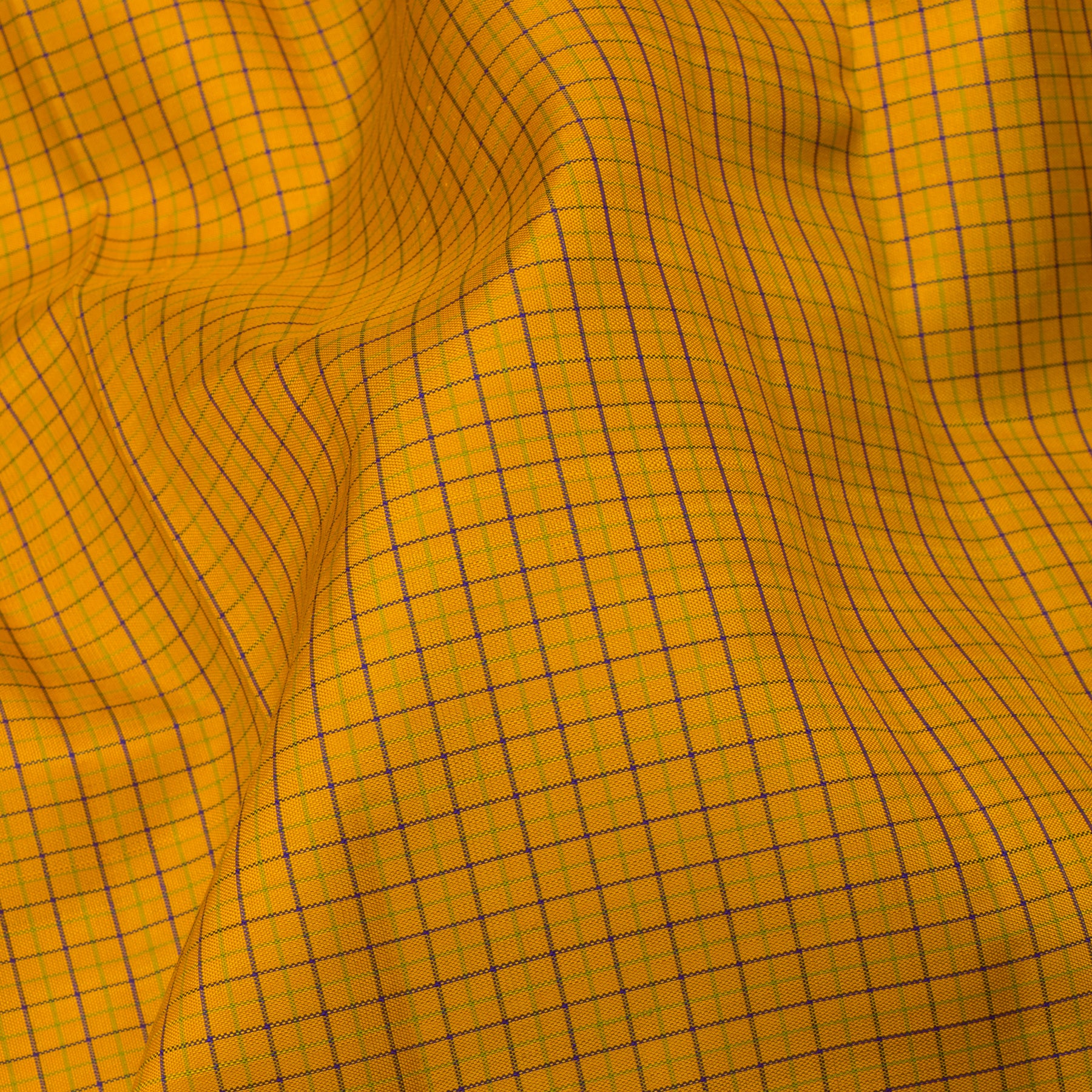 Kanakavalli Kanjivaram Silk Sari 24-595-HS001-09988 - Fabric View