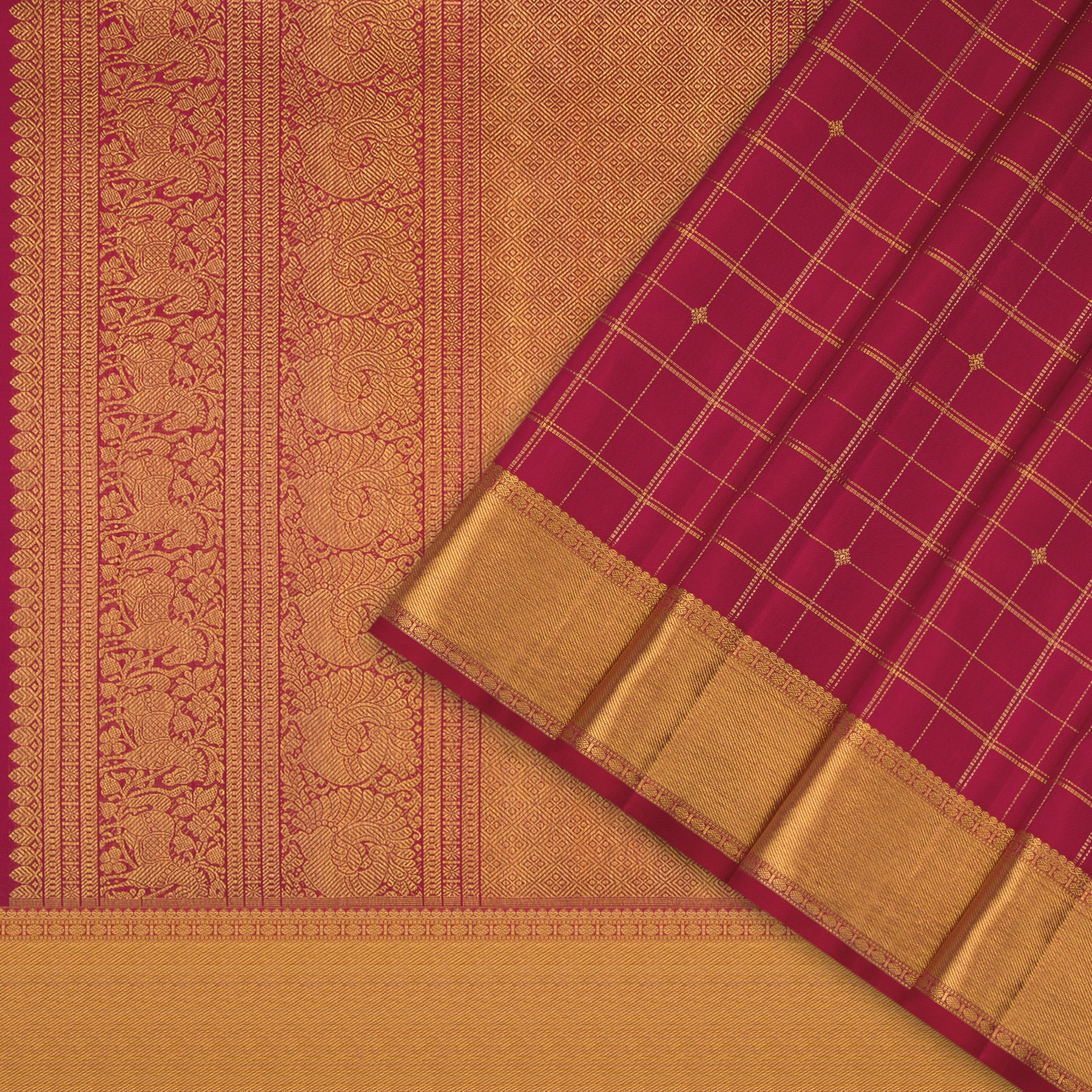 Kanakavalli Kanjivaram Silk Sari 24-595-HS001-09992 - Cover View