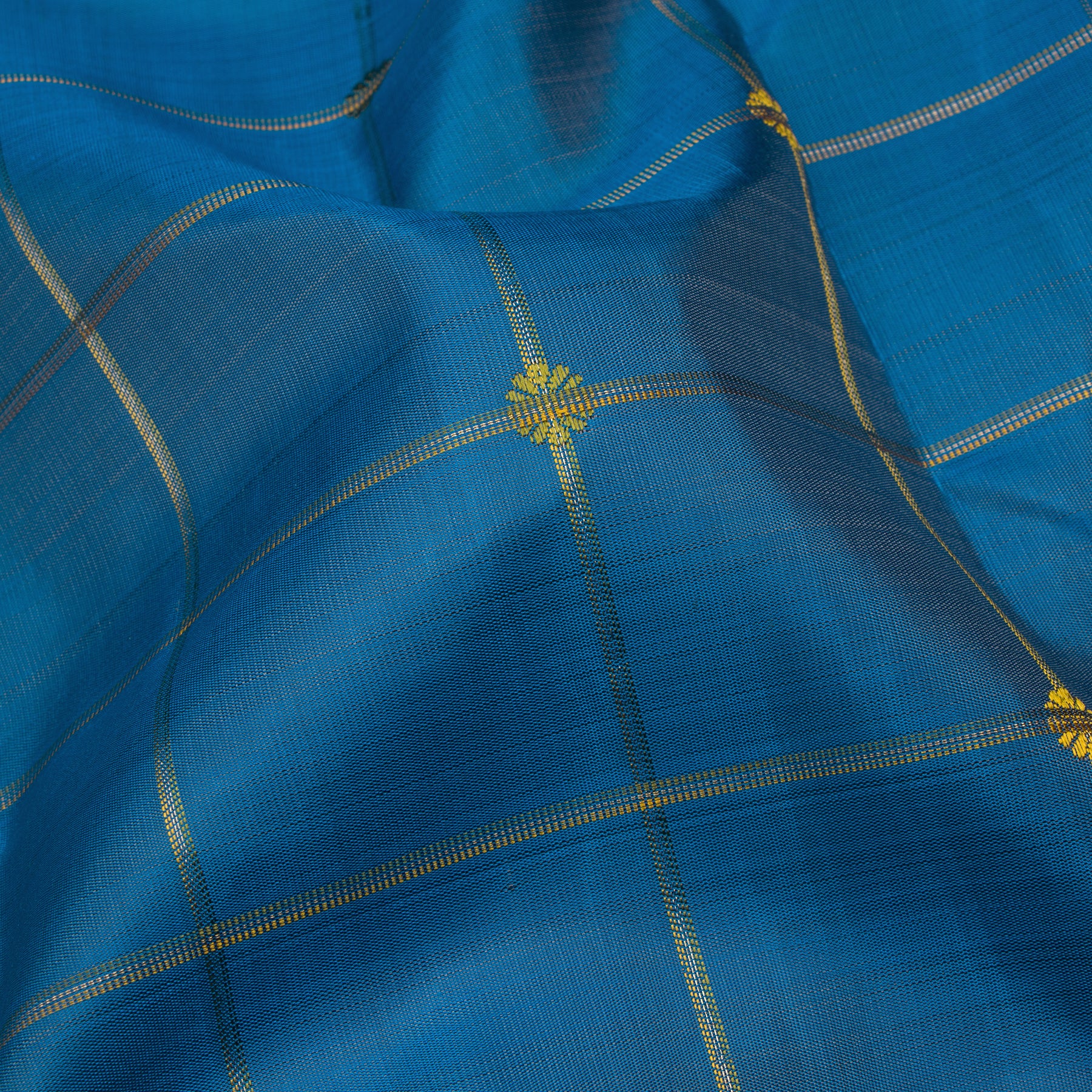 Kanakavalli Kanjivaram Silk Sari 24-595-HS001-09994 - Fabric View