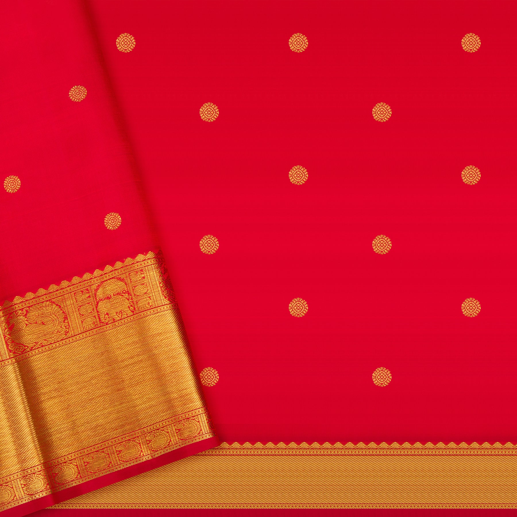 Kanakavalli Kanjivaram Silk Sari 24-595-HS001-10008 - Blouse View