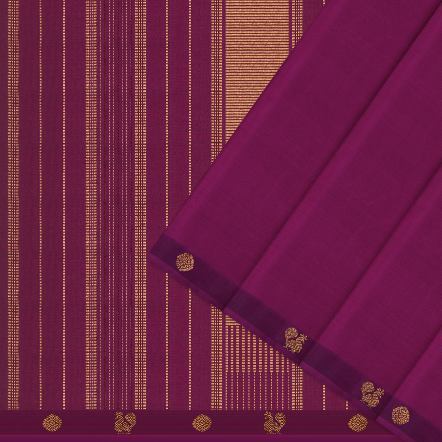 Kanakavalli Kanjivaram Silk Sari 24-595-HS001-10990 - Cover View