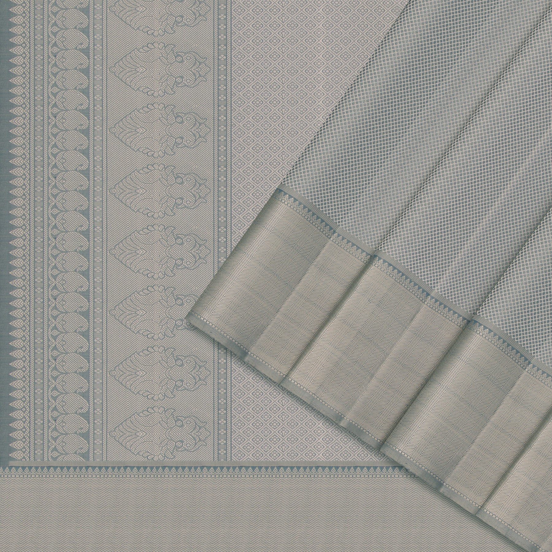 Kanakavalli Kanjivaram Silk Sari 24-595-HS001-10996 - Cover View