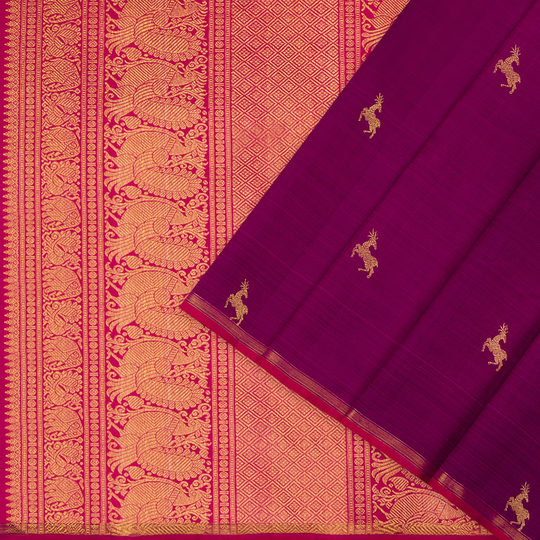 Kanakavalli Kanjivaram Silk Sari 24-595-HS001-11013 - Cover View