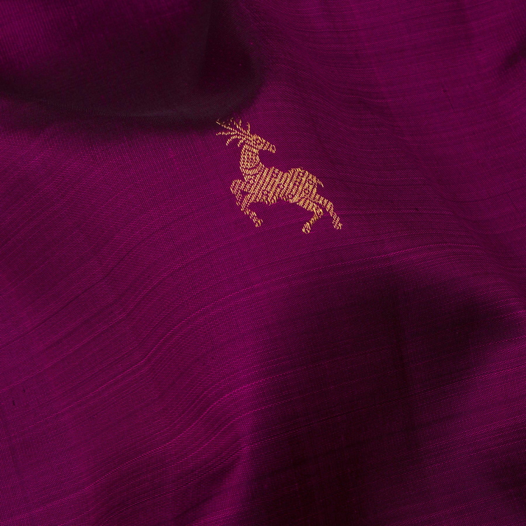 Kanakavalli Kanjivaram Silk Sari 24-595-HS001-11013 - Fabric View