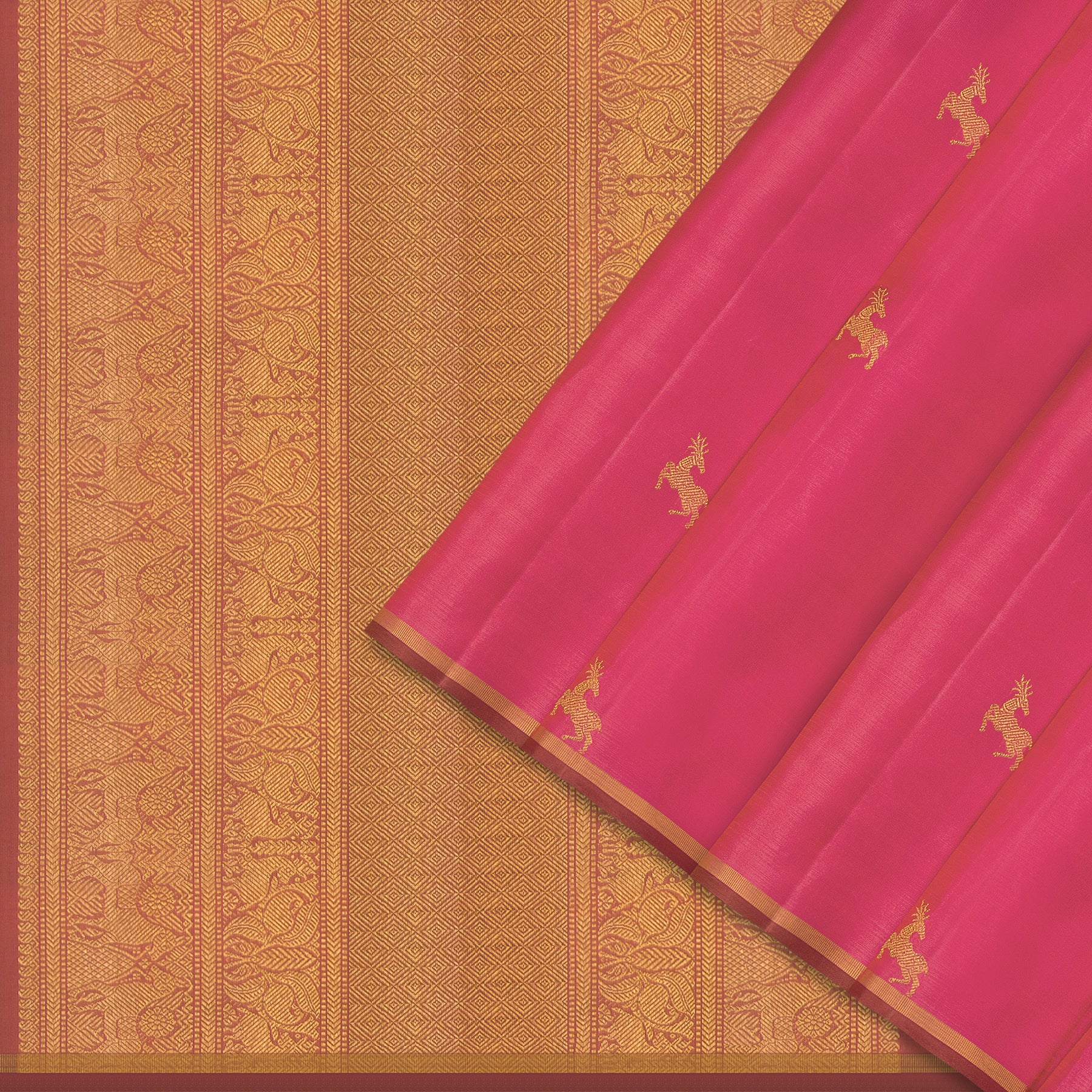 Kanakavalli Kanjivaram Silk Sari 24-595-HS001-11018 - Cover View