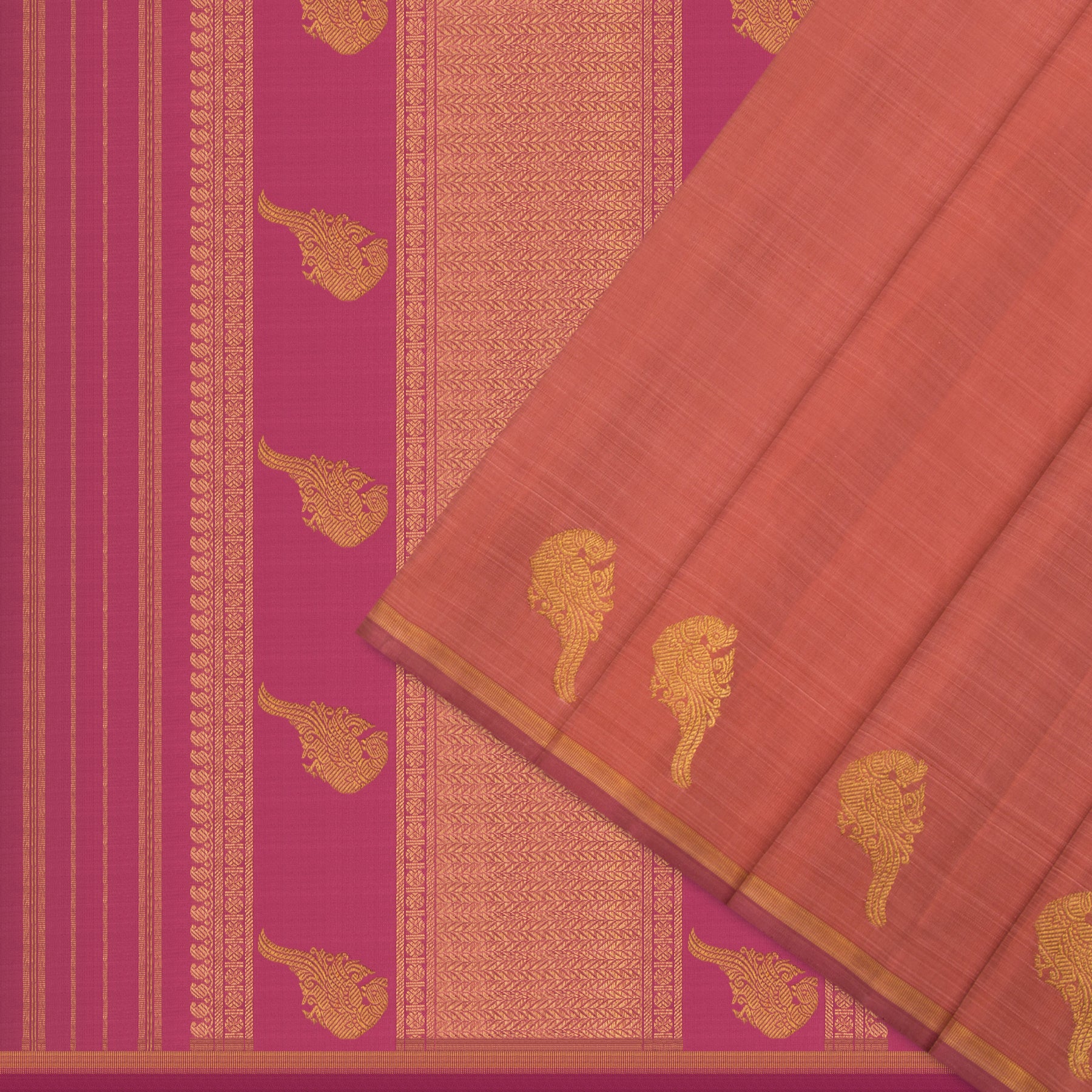 Kanakavalli Kanjivaram Silk Sari 24-595-HS001-11025 - Cover View