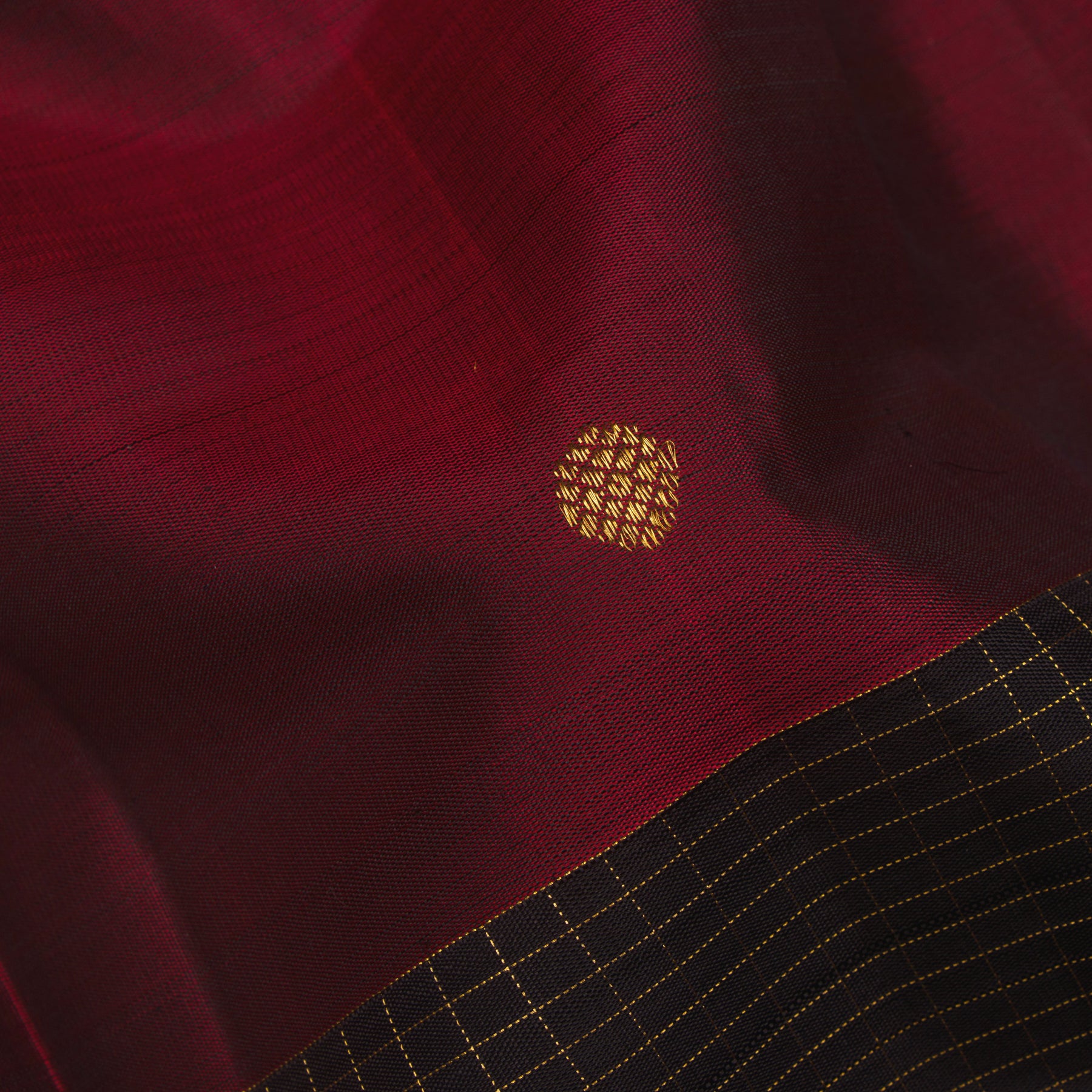 Kanakavalli Kanjivaram Silk Sari 24-595-HS001-11069 - Fabric View