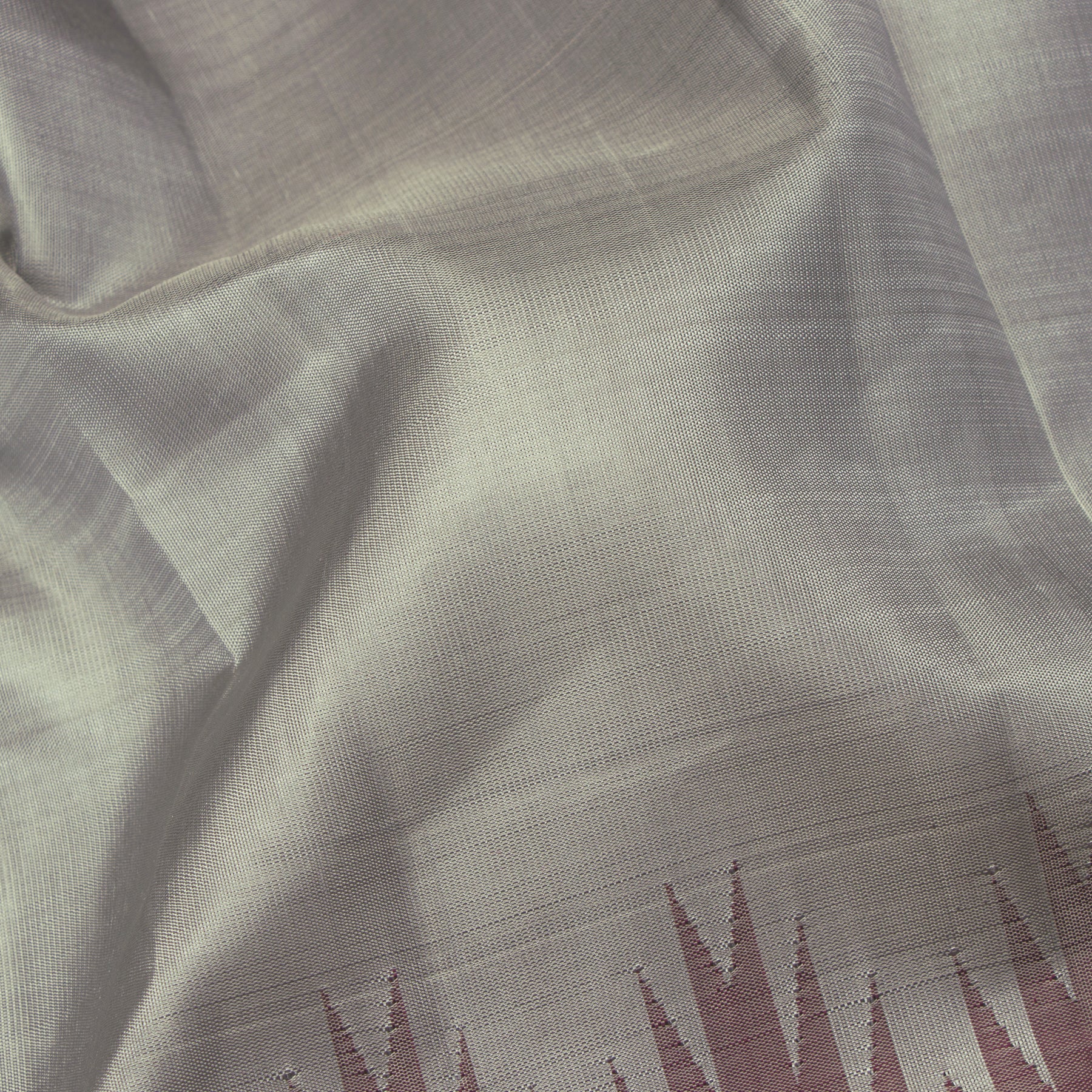 Kanakavalli Kanjivaram Silk Sari 24-595-HS001-11088 - Fabric View