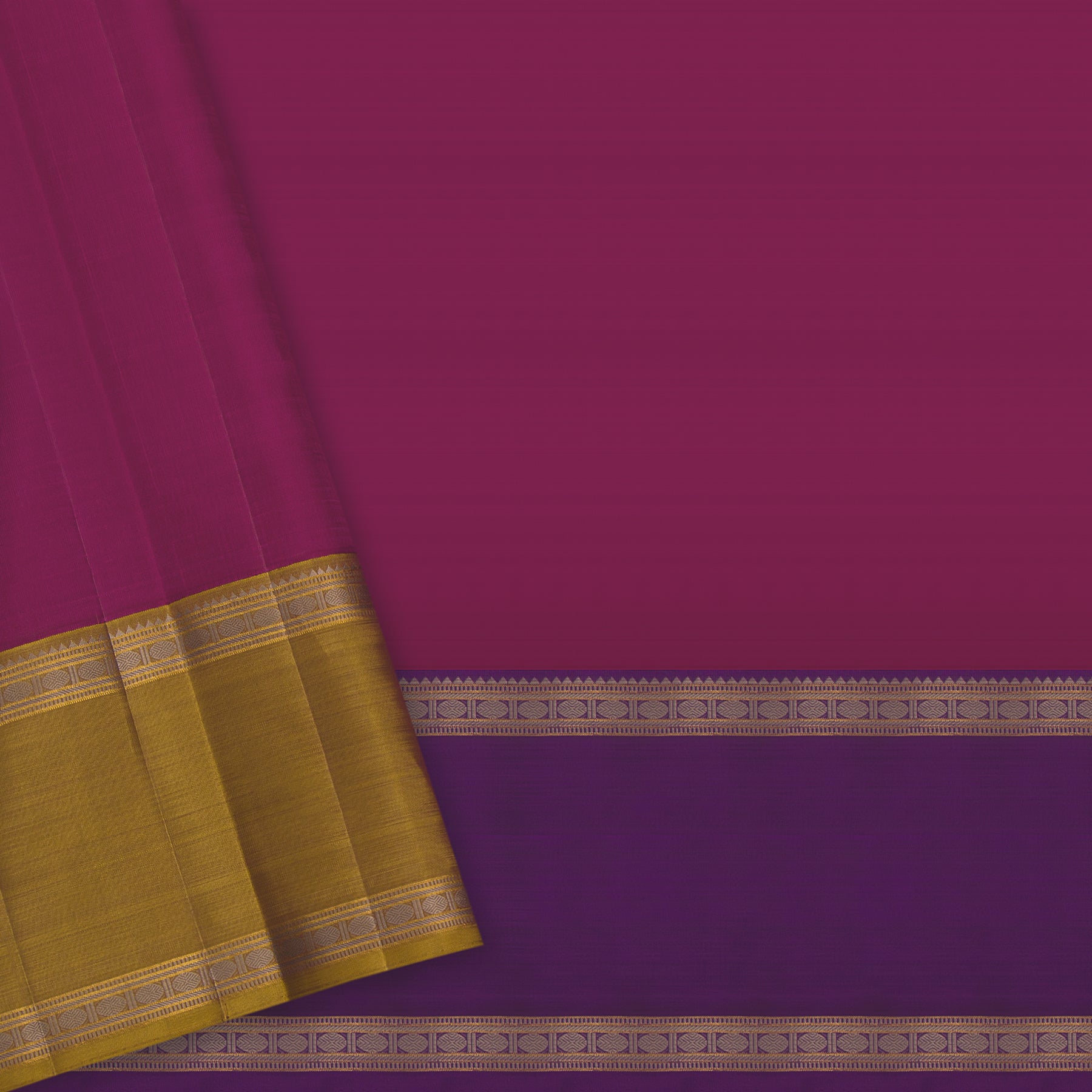 Kanakavalli Kanjivaram Silk Sari 24-595-HS001-11088 - Blouse View